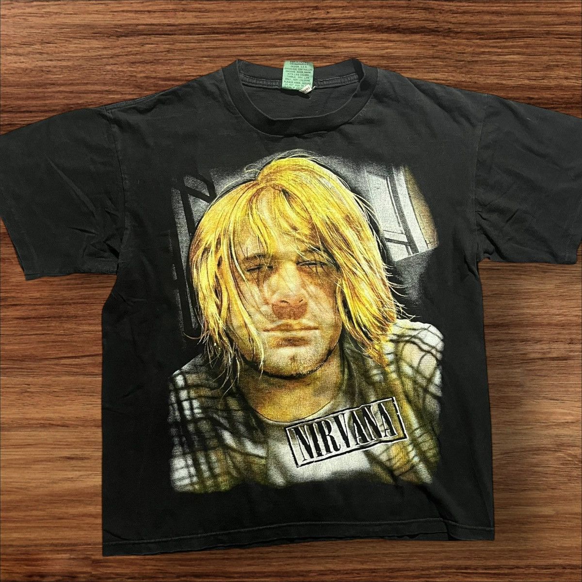 Nirvana Nirvana Kurt Cobain vintage 90s rock punk tee Size US L / EU 52-54 / 3 - 1 Thumbnail