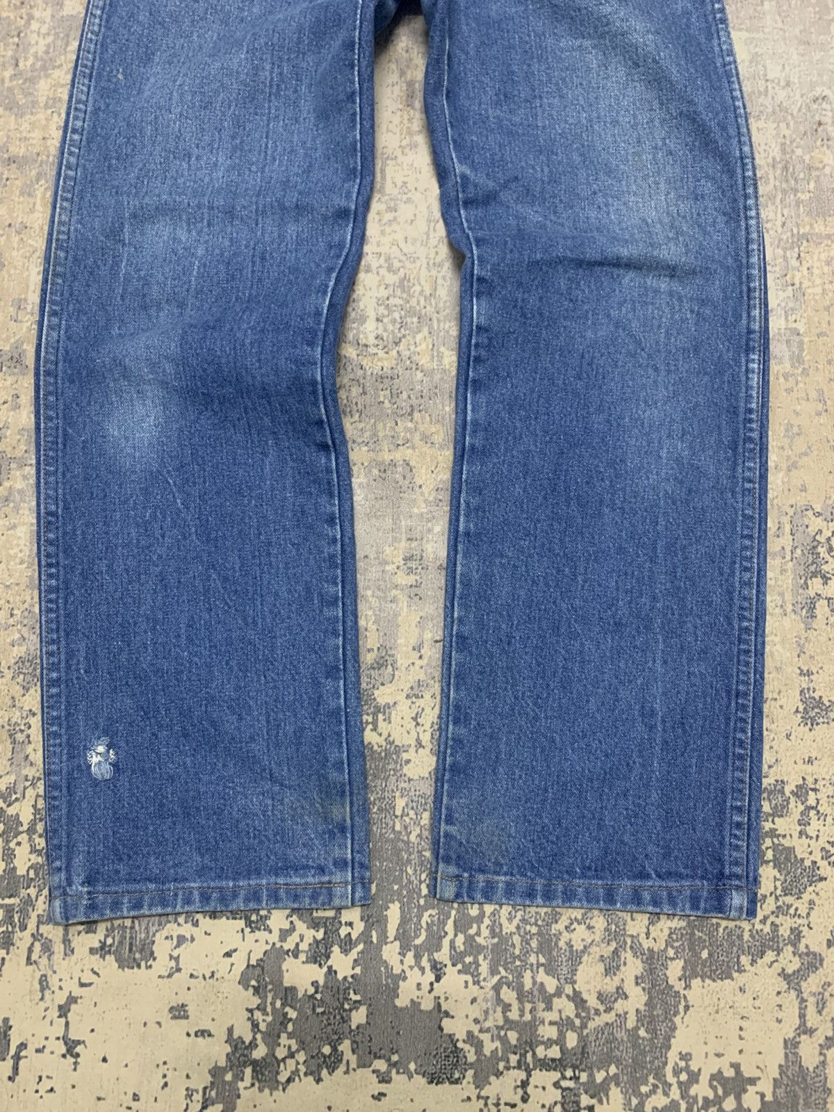 Vintage Vintage Wrangler Jeans Distressed Denim Size US 29 - 3 Thumbnail