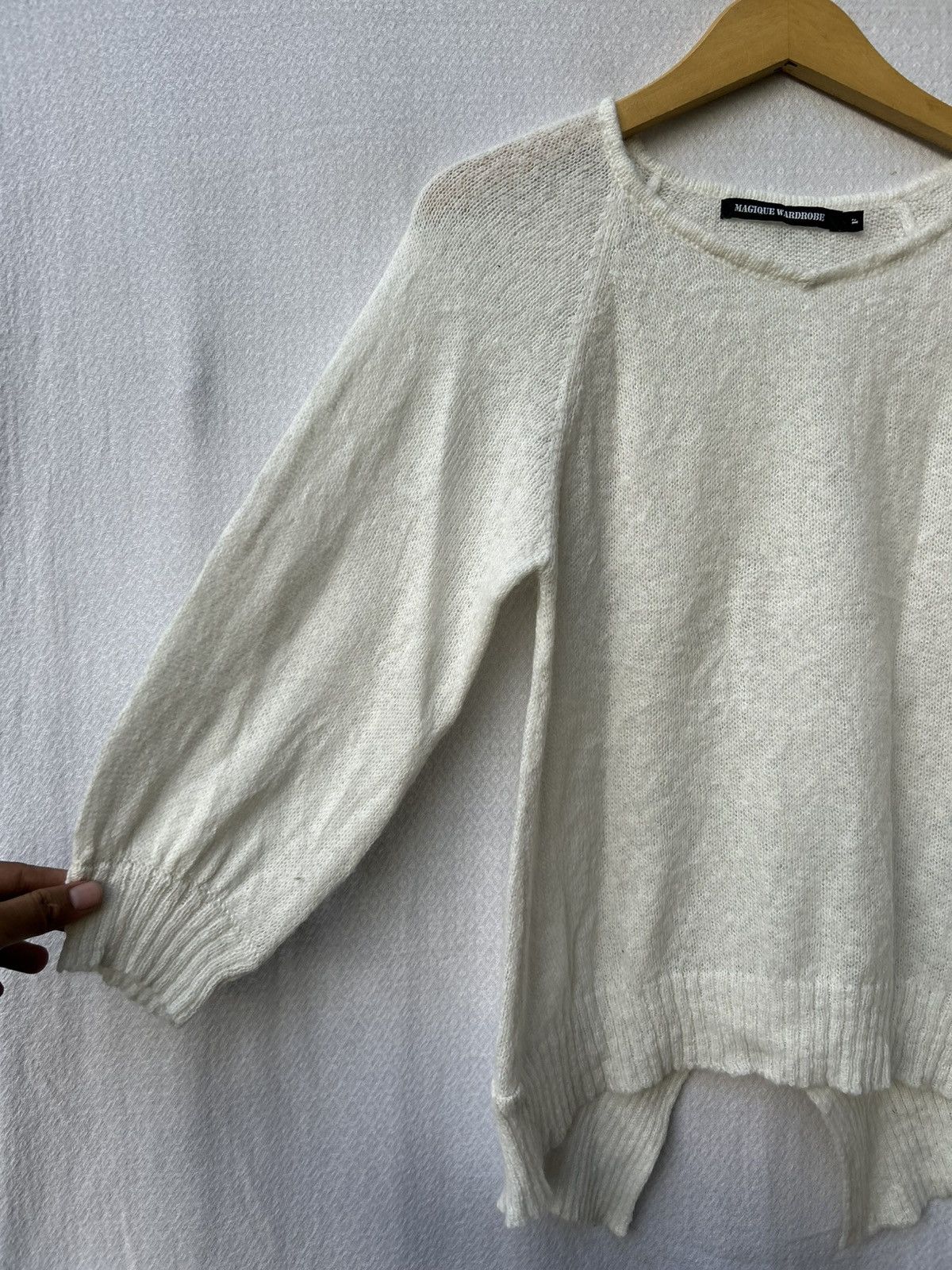 Japanese Brand Fuzzy Mohair Knitwear Style Avantgarde Archived Size US M / EU 48-50 / 2 - 4 Thumbnail