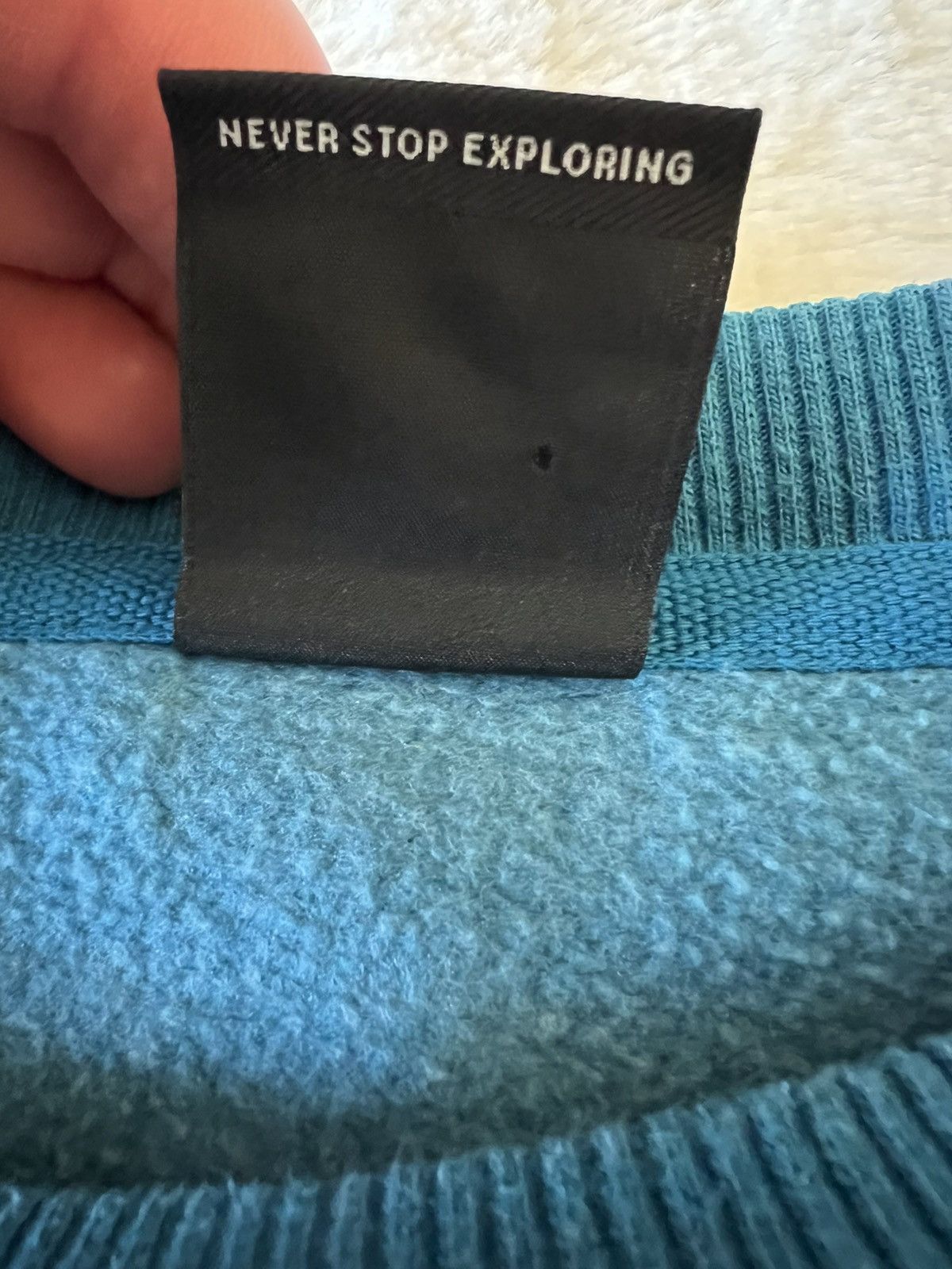 The North Face × Vintage Blue the north face crewneck Size US XL / EU 56 / 4 - 4 Thumbnail