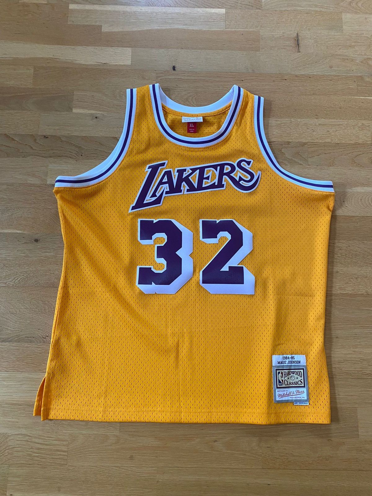 Mitchell & Ness Magic Johnson Jersey | Grailed