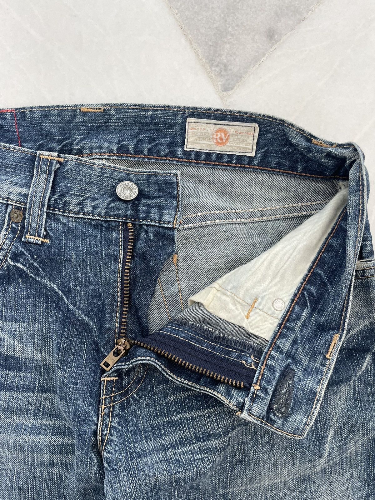 Japanese Brand RARE VINTAGE EDWIN REBEL VINTAGE FLARE JEANS Size US 30 / EU 46 - 7 Thumbnail