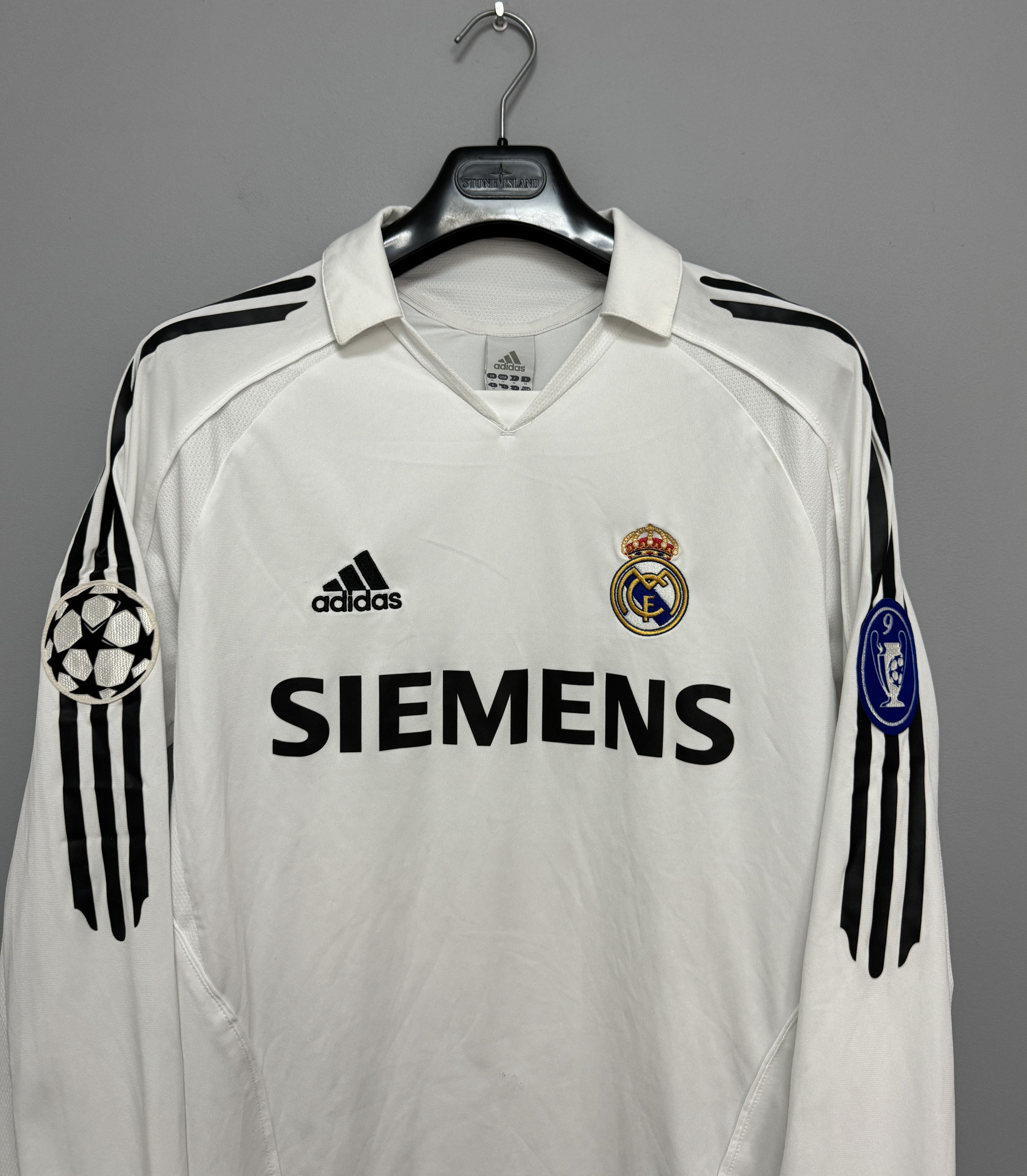 Adidas Real Madrid 2005 2006 Raul #7 Home Football Jersey Long M Size US M / EU 48-50 / 2 - 2 Thumbnail