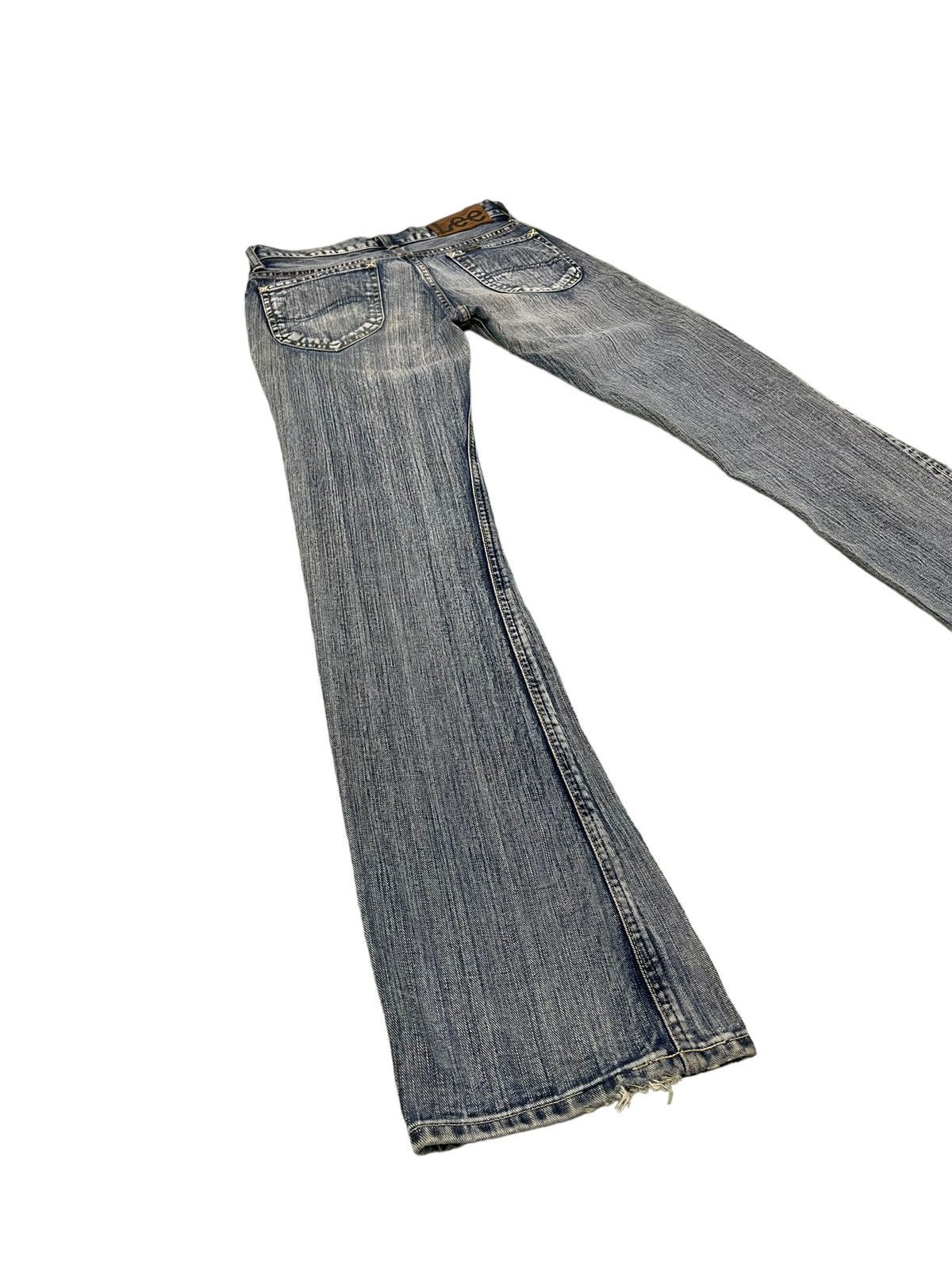 Lee Flare Jeans Lee Japan Faded Distress Low Rise Boot Cut 7🟦2 Size US 28 / EU 44 - 11 Thumbnail