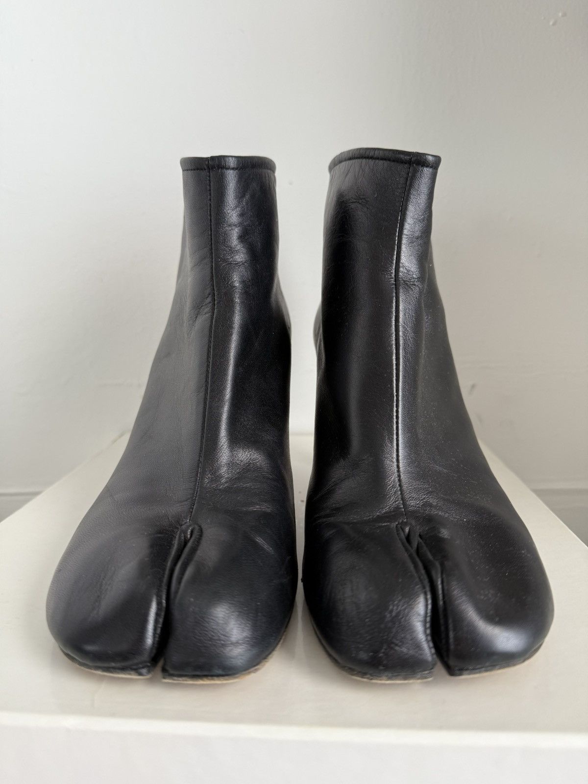 Maison Margiela Maison Margiela Leather Tabi Stilleto Pumps Size US 9.5 / IT 39.5 - 2 Thumbnail