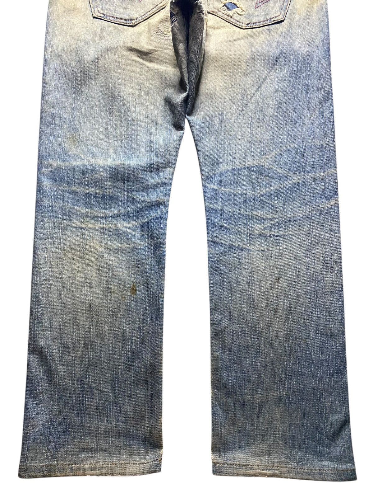 Edwin Edwin Japanese brand Grunge Distressed Jeans Size US 34 / EU 50 - 6 Thumbnail