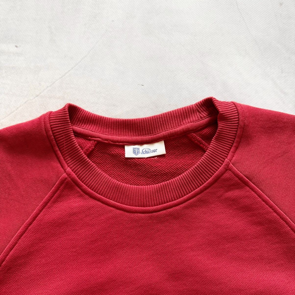 Other Schiesser Vintage Small Logo Red T-Shirt Tee Size US M / EU 48-50 / 2 - 3 Thumbnail