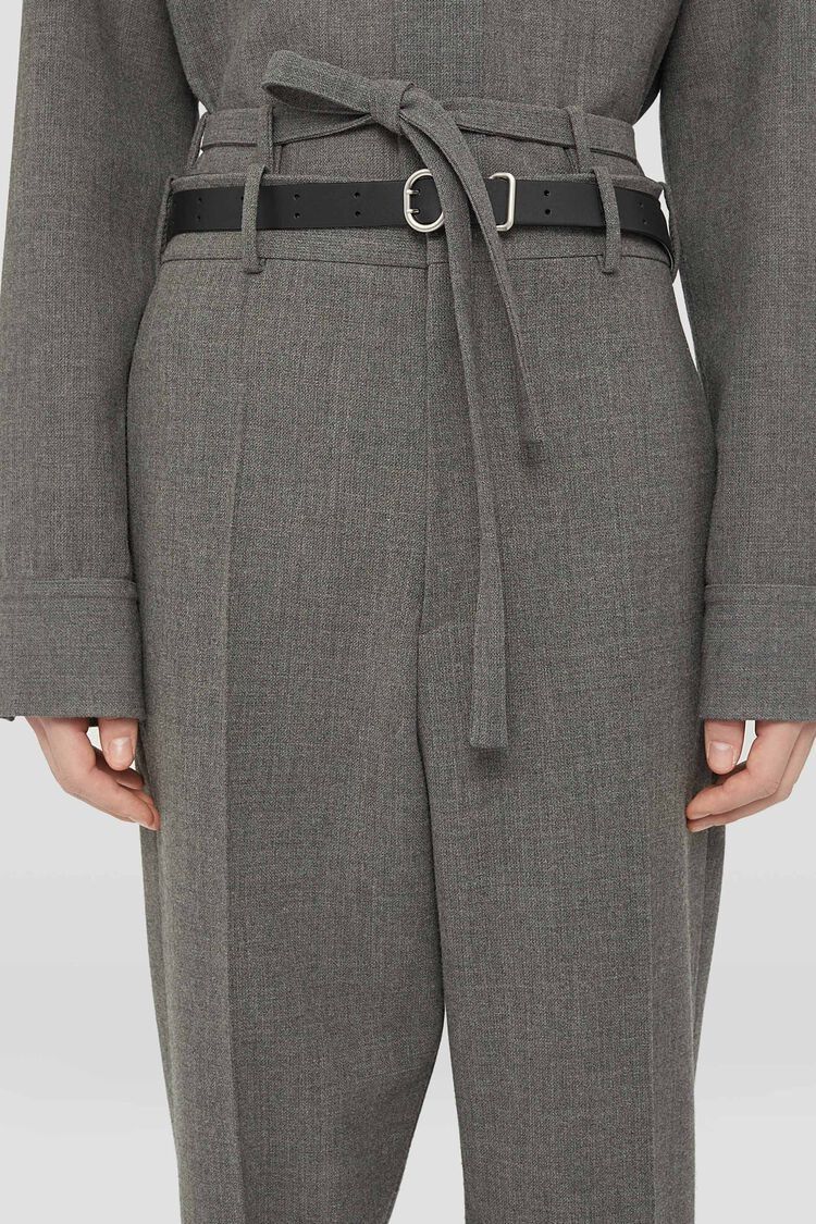 Jil Sander o1w1db10825 Belted Trousers in Grey Size US 30 / EU 46 - 6 Thumbnail