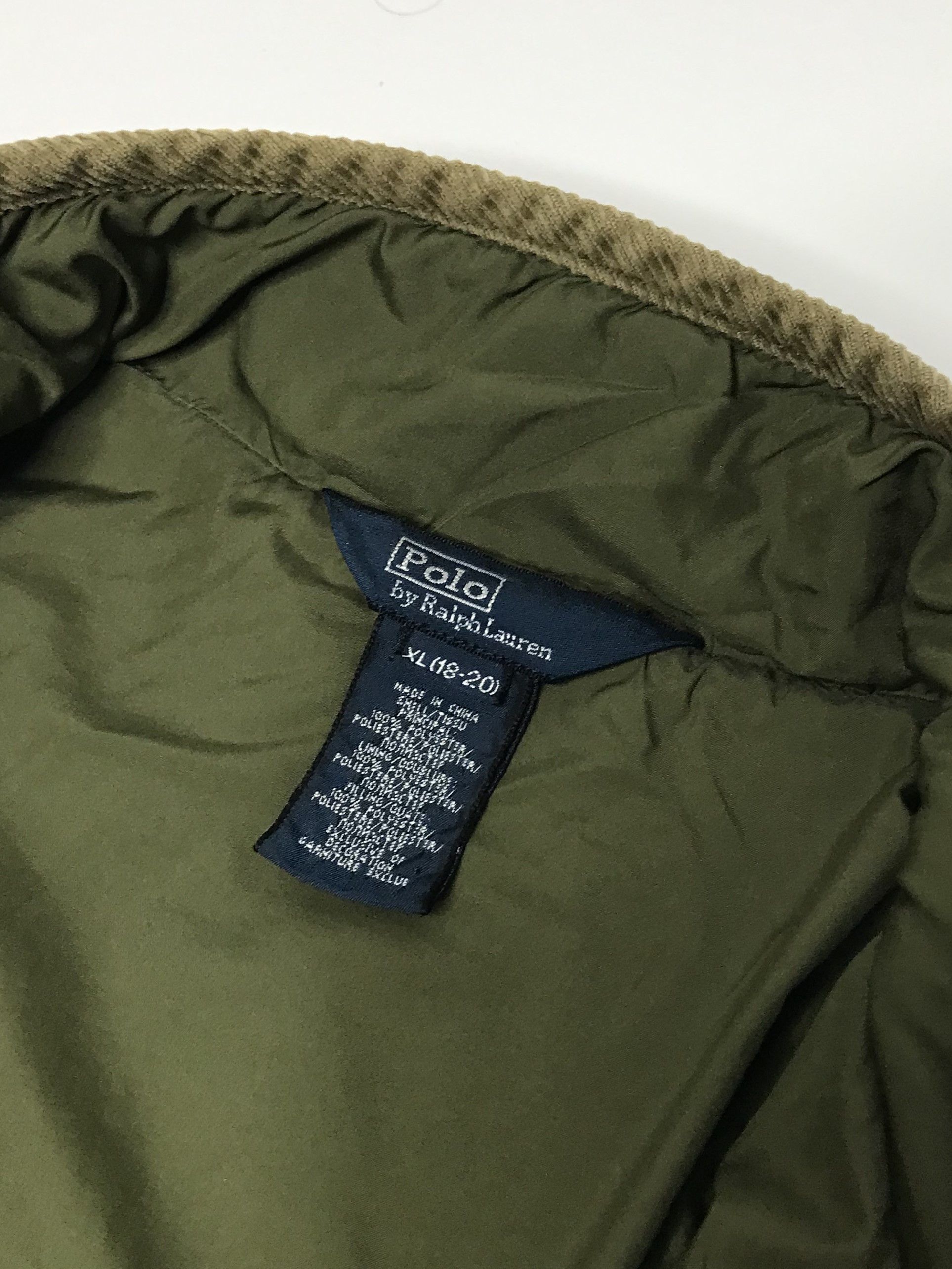 Polo Ralph Lauren Ralph Lauren Quilted Full-Zip Olive Green Jacket Size US S / EU 44-46 / 1 - 8 Thumbnail