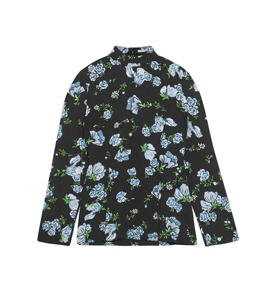 Ann Demeulemeester Emilia Wickstead Rhonda Floral Print Blouse Size US M / EU 48-50 / 2 - 1 Thumbnail
