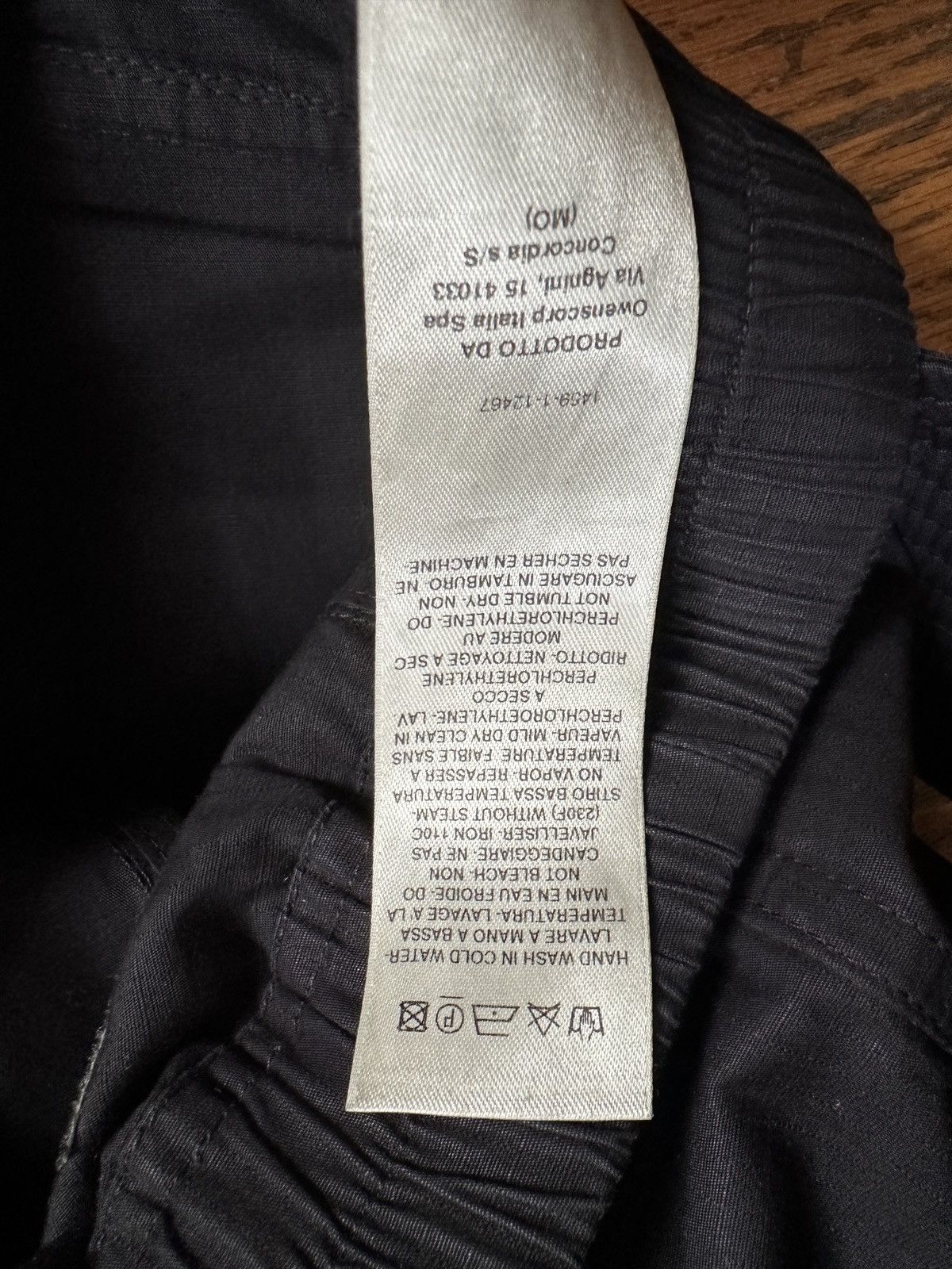 Rick Owens × Rick Owens Drkshdw Creatch Drop Crop Shorts Size US 28 / EU 44 - 5 Thumbnail