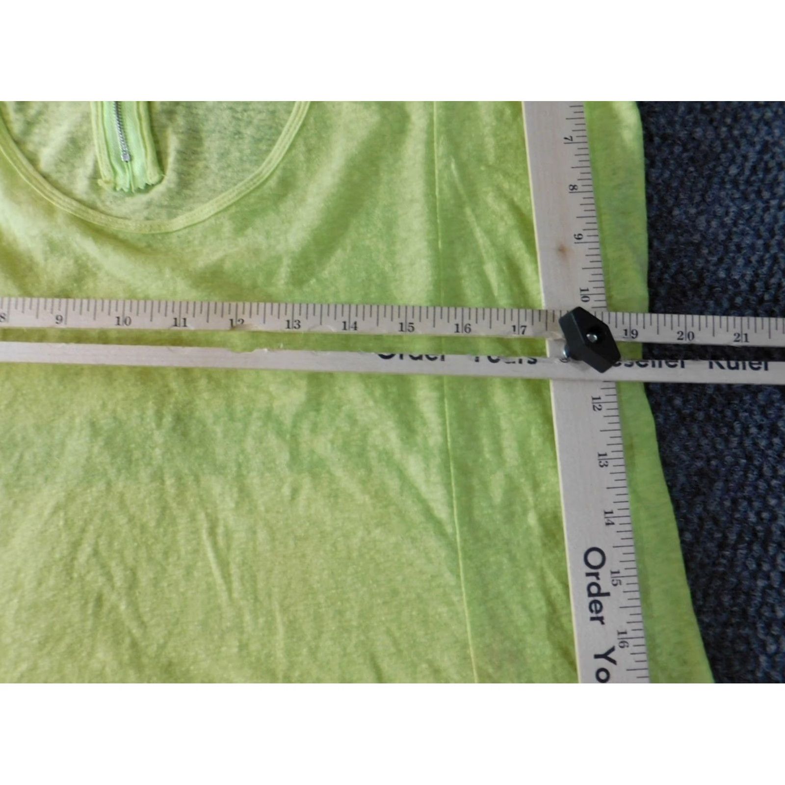 American Eagle Outfitters American Eagle Outfitters Blouse Womens M Green Crew Neck Pullover Casual Stretch Top Size M / US 6-8 / IT 42-44 - 5 Thumbnail