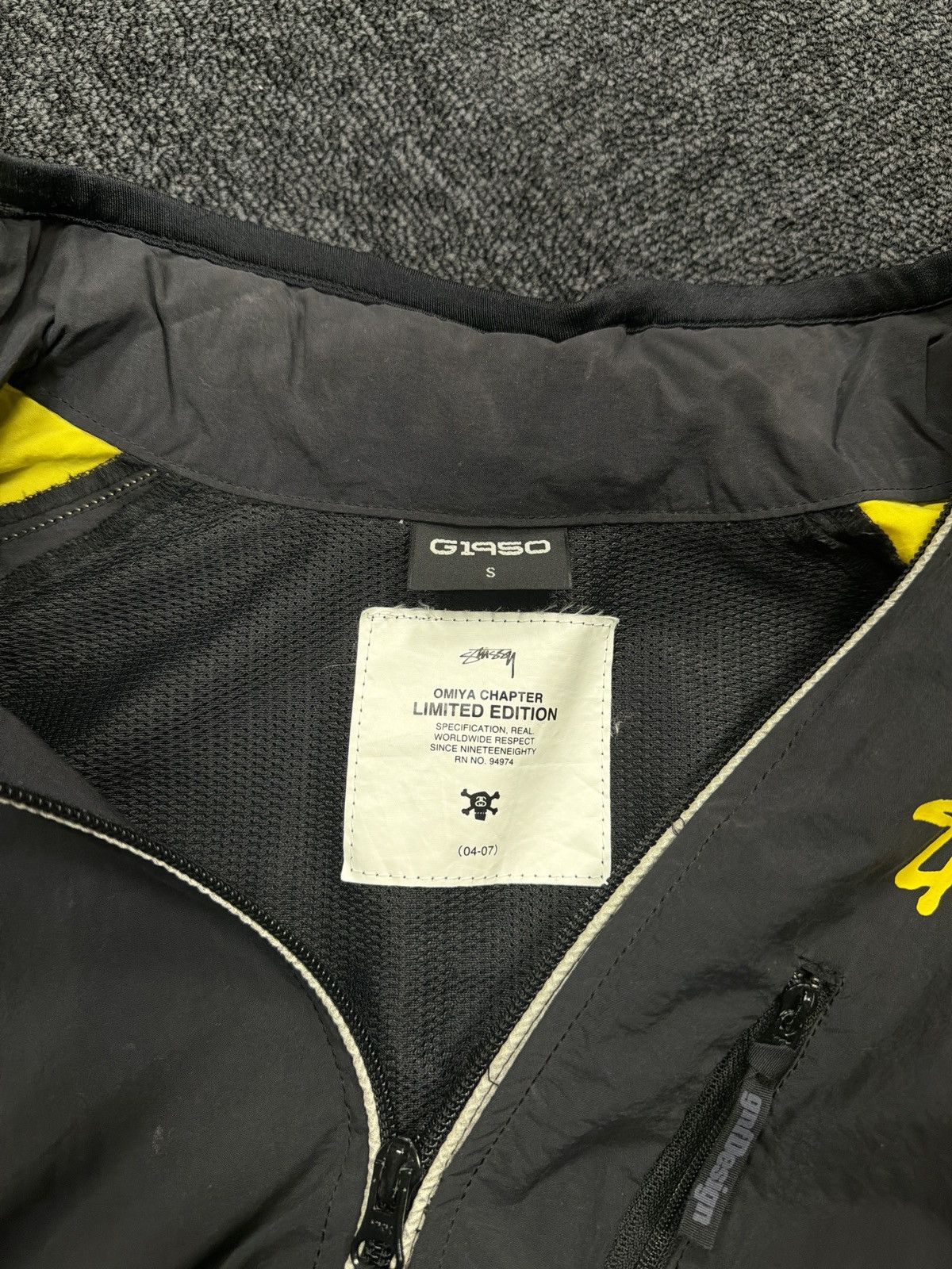 Stussy Vintage Stussy Gallery 1950 Jacket Black & Yellow - Small Size US S / EU 44-46 / 1 - 9 Thumbnail