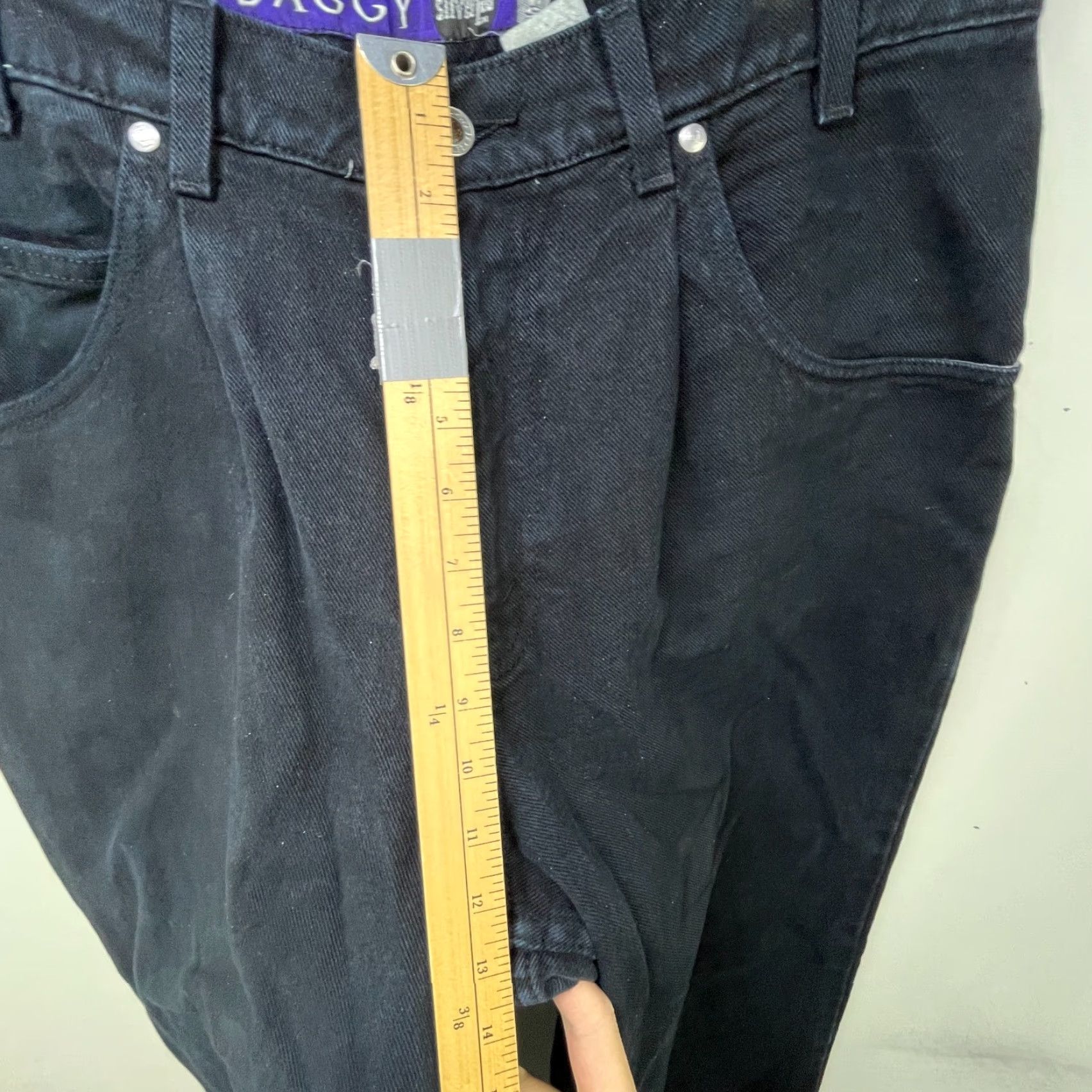 Levi's VINTAGE Levi's Silvertab Baggy Jeans 34 x 34 - Levi's Jeans - 90s Wide-Leg Blue Denim Men 5-Pocket - Relaxed, Mid Rise Size US 34 / EU 50 - 6 Thumbnail