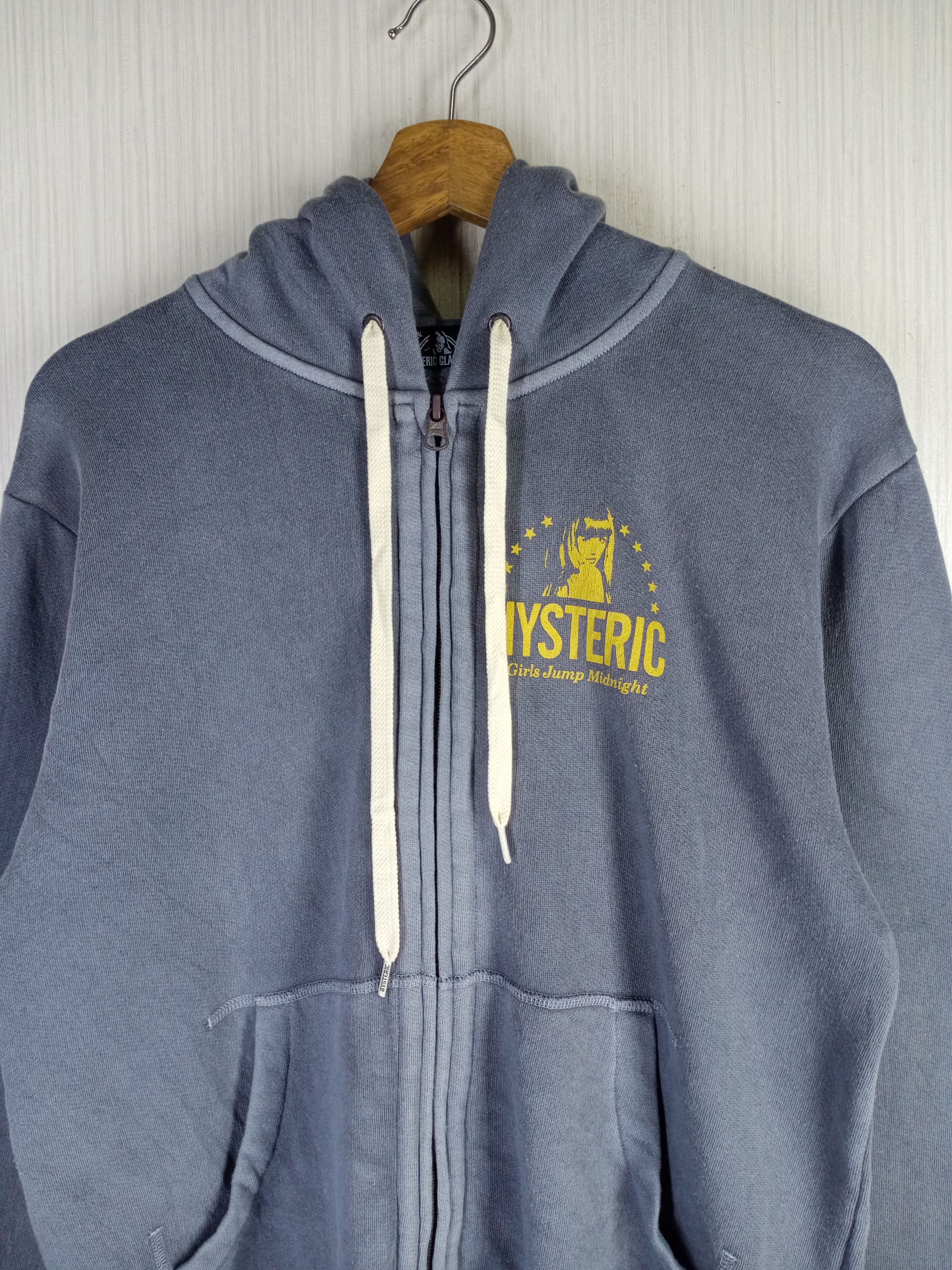 Hysteric Glamour Rare Vintage Hysteric Glamour Girls Jump Midnight Hoodie Size US M / EU 48-50 / 2 - 6 Thumbnail