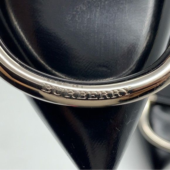Burberry BURBERRY Flanagan Pointed Toe Pump in Black Leather Size US 7.5 / IT 37.5 - 14 Thumbnail
