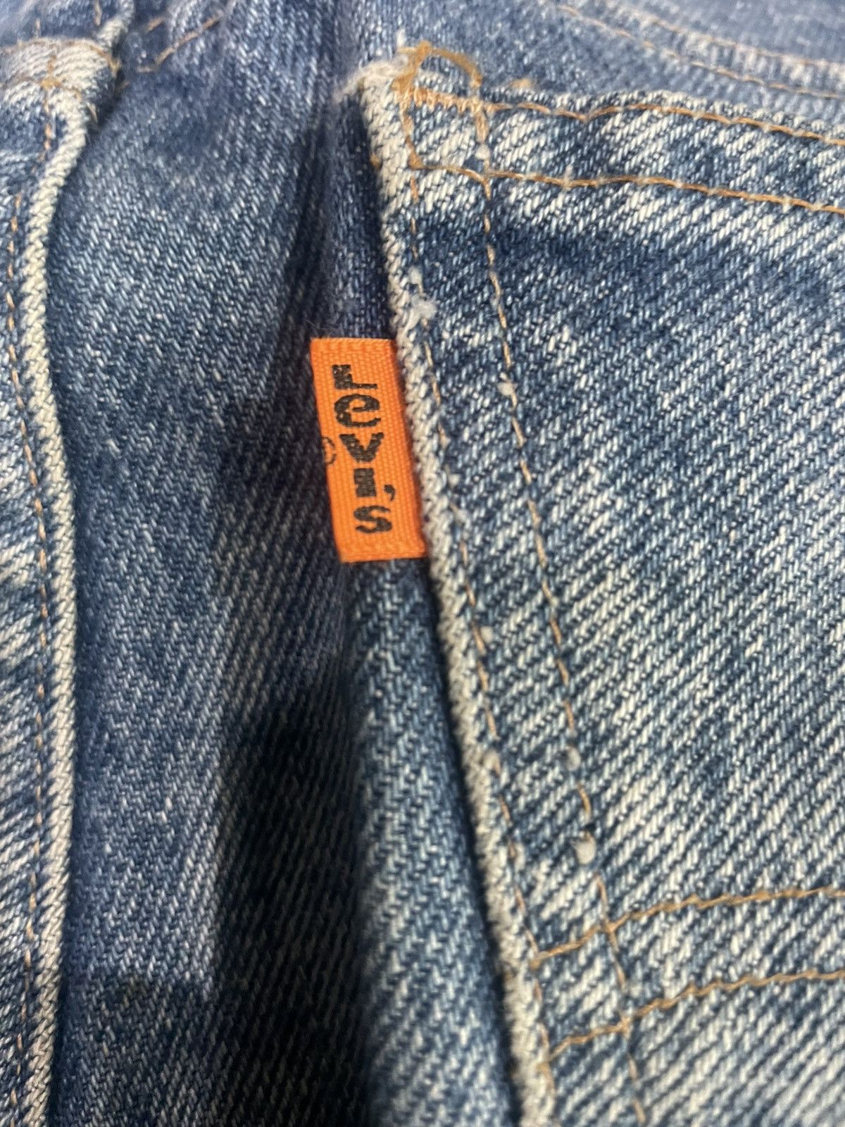 Levi's Levi’s 646 Orange Tab – Vintage Flare Talon Zip Size US 31 - 3 Thumbnail