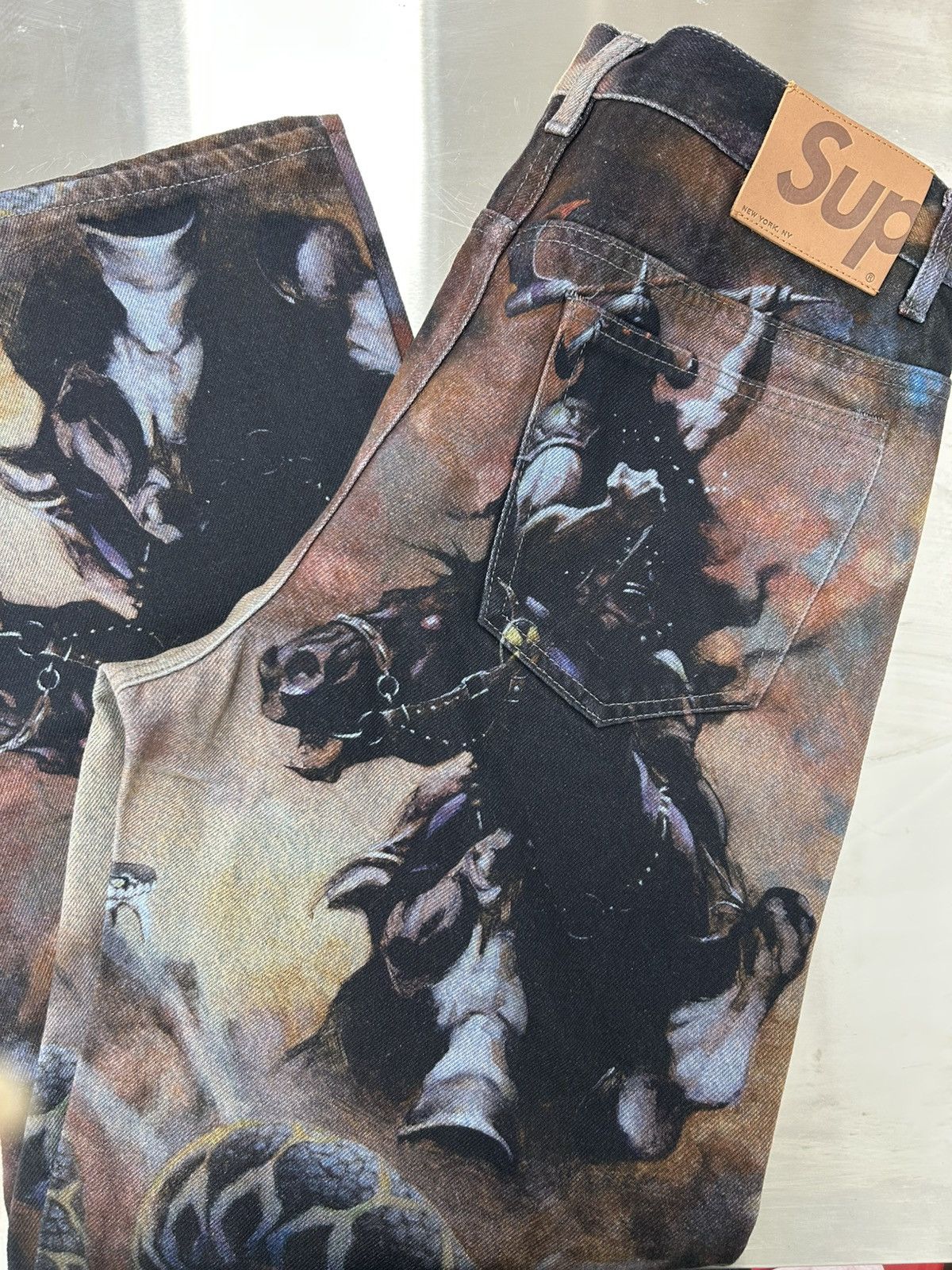 Supreme Supreme FRAZETTA loose fit jeans Size US 30 / EU 46 - 2 Thumbnail