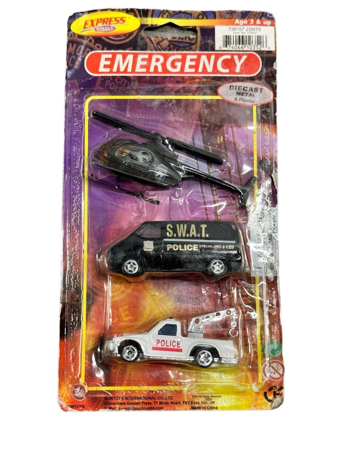 Other Express Wheels Emergency Diecast Metal Plastic Vehicle Toy Size ONE SIZE - 1 Thumbnail