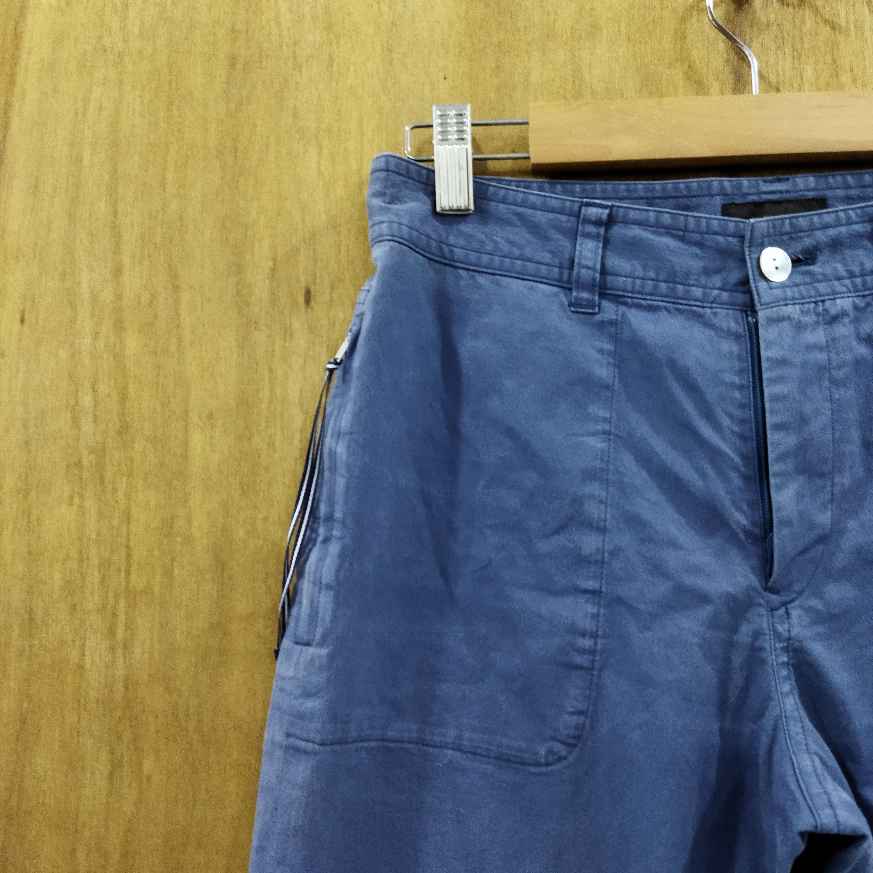 Japanese Brand K.T FADED BLUE CARGO PANTS Size US 26 / EU 42 - 4 Thumbnail