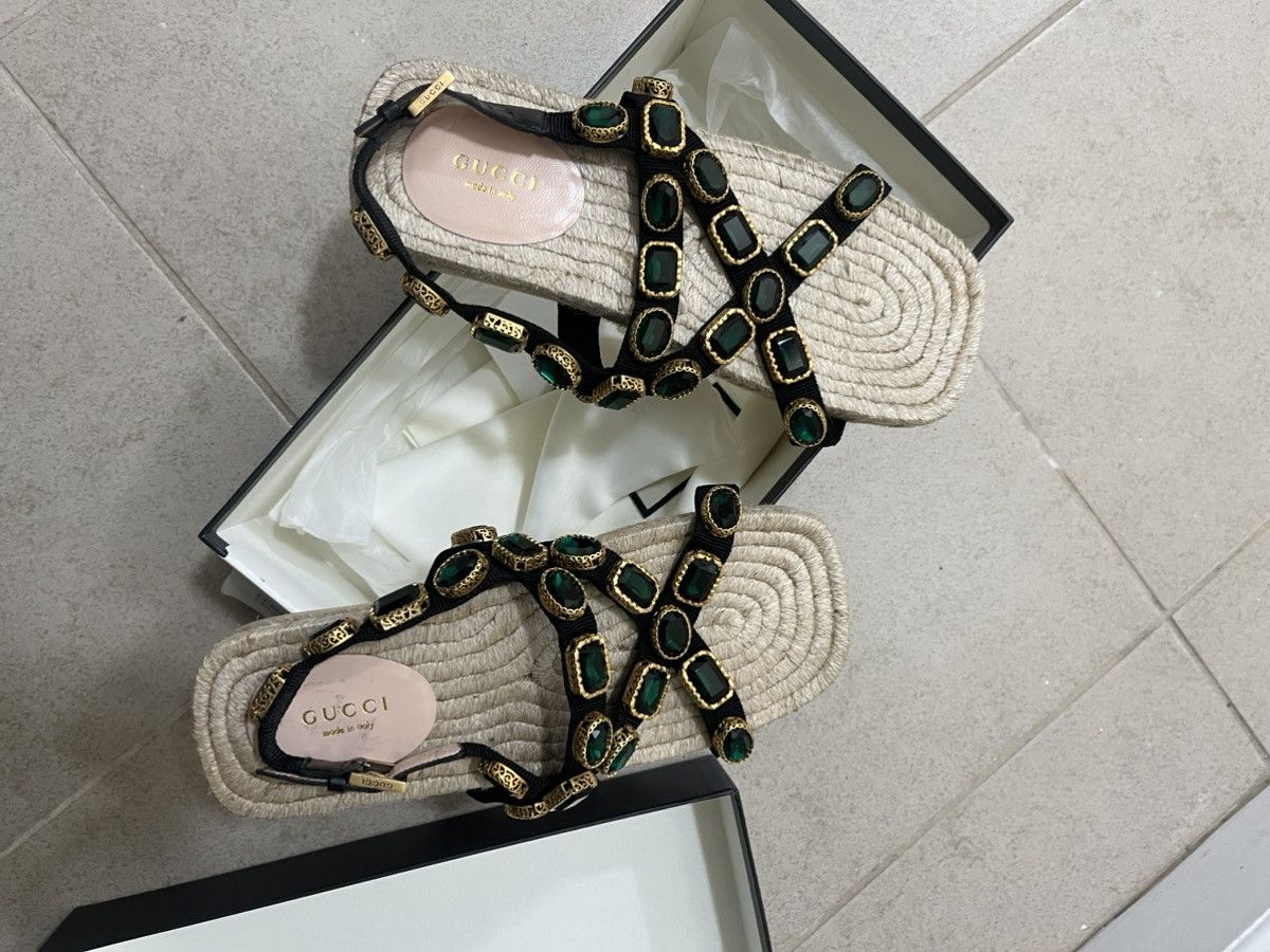 Gucci Gucci Sandals Size US 10 / IT 40 - 5 Thumbnail