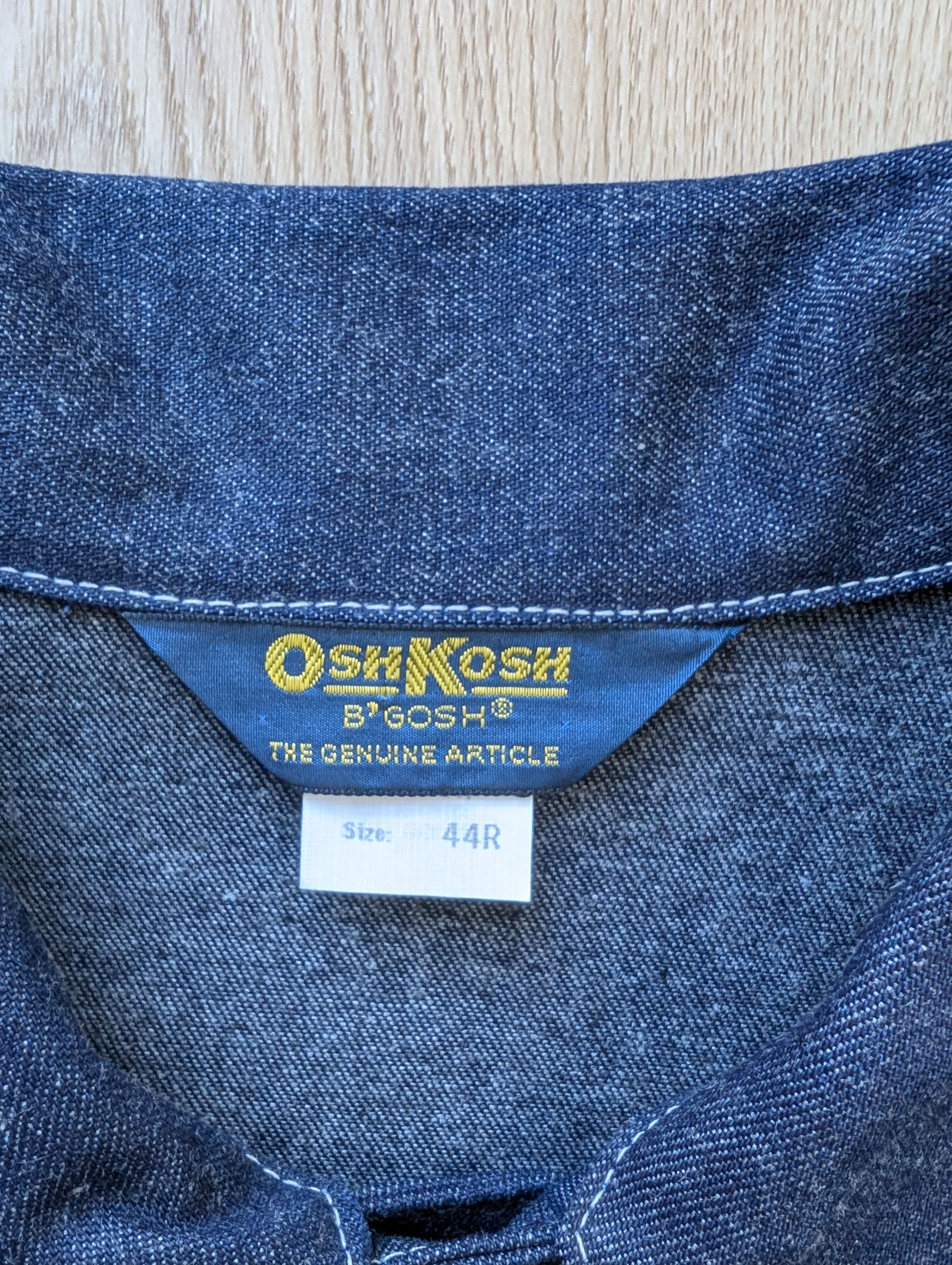 Other OshKosh Bgosh Union Made Sanforized Denim Chore Jacke Size US XL / EU 56 / 4 - 8 Thumbnail