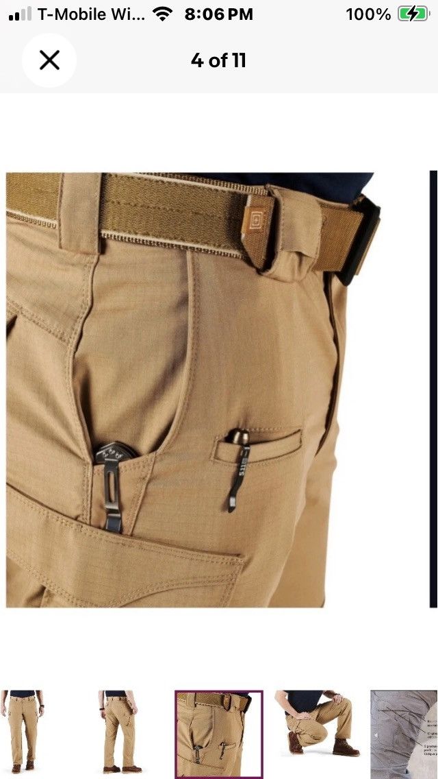 5.11 5.11 Tactical Men’s Stryke Pants Size 38 length 30 Size US 38 / EU 54 - 4 Thumbnail