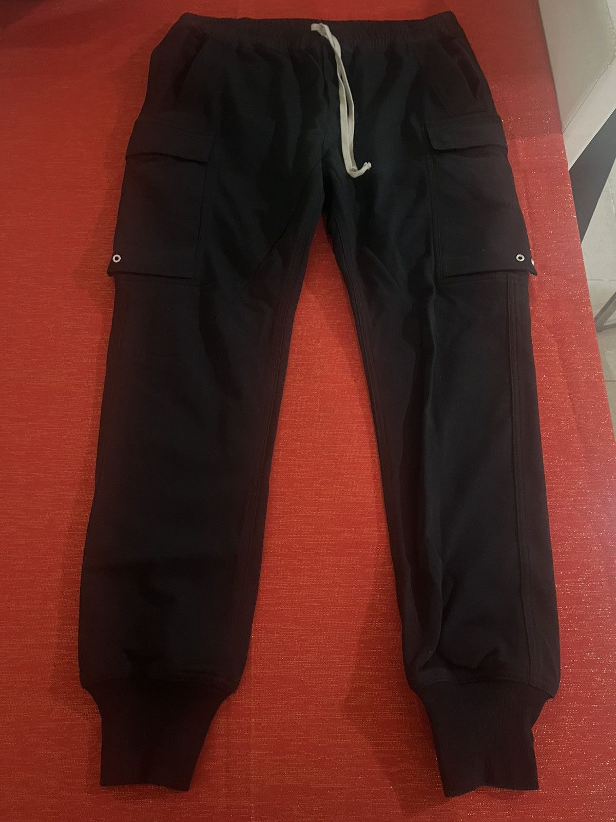 Rick Owens Rick Owens Drawstring Cargo Joggers Sz 48 IT(12us) Size 34" / US 12 / IT 48 - 11 Thumbnail