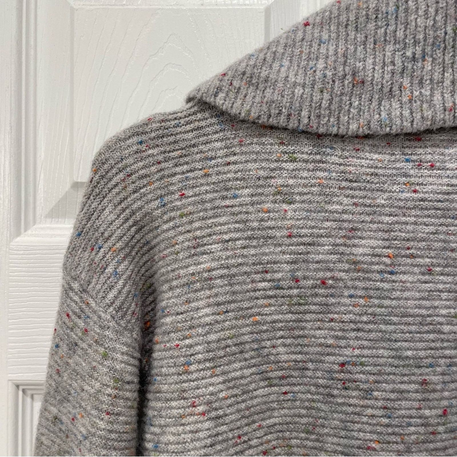 Loft Ann Taylor LOFT Cowl Neck Sweater XXSP Size XXS / US 00 / IT 34 - 8 Thumbnail
