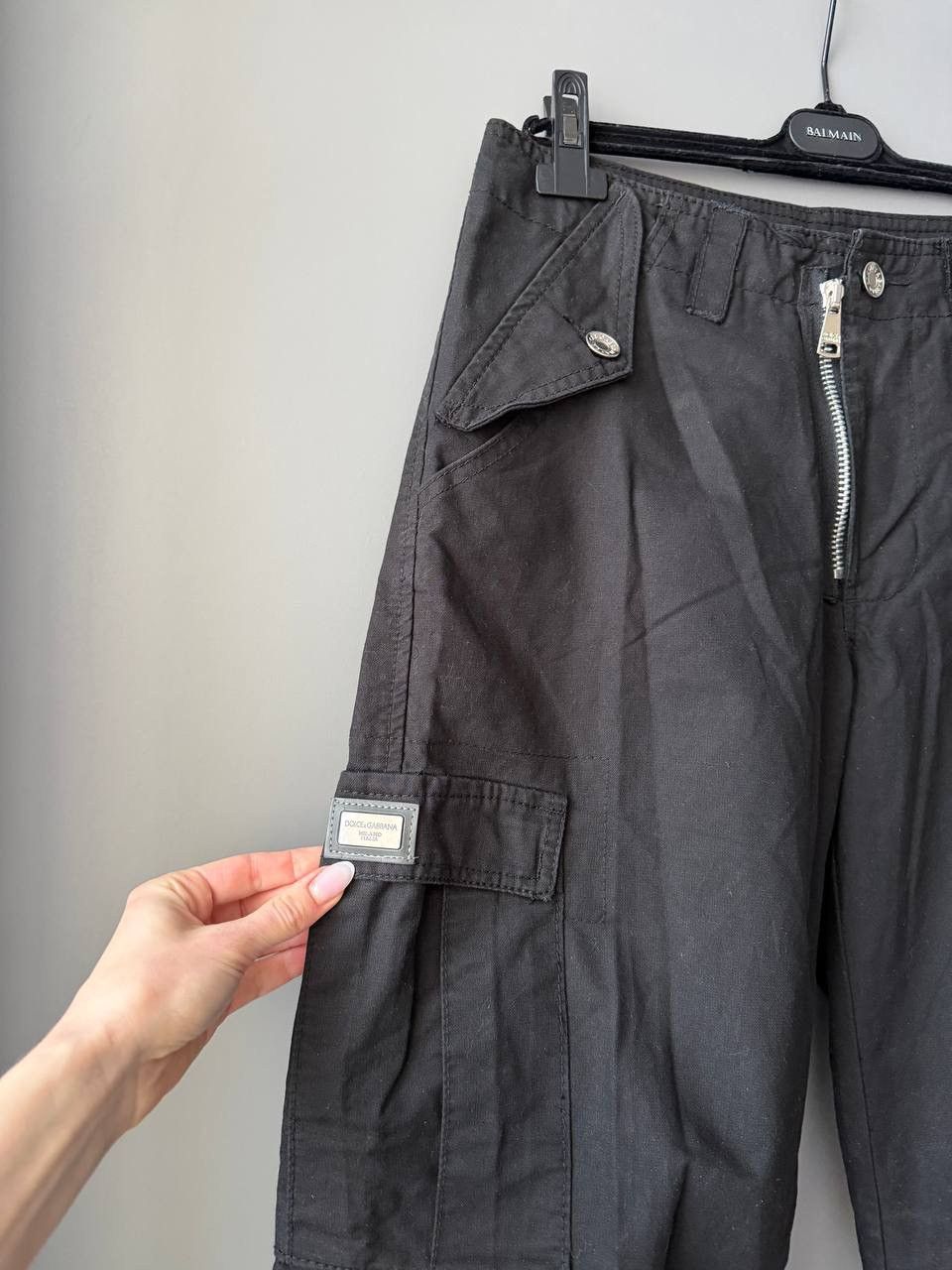 Dolce & Gabbana Dolce & Gabbana Ankle Zip Flared Cargo Pants - AW2003 Size US 32 / EU 48 - 4 Thumbnail