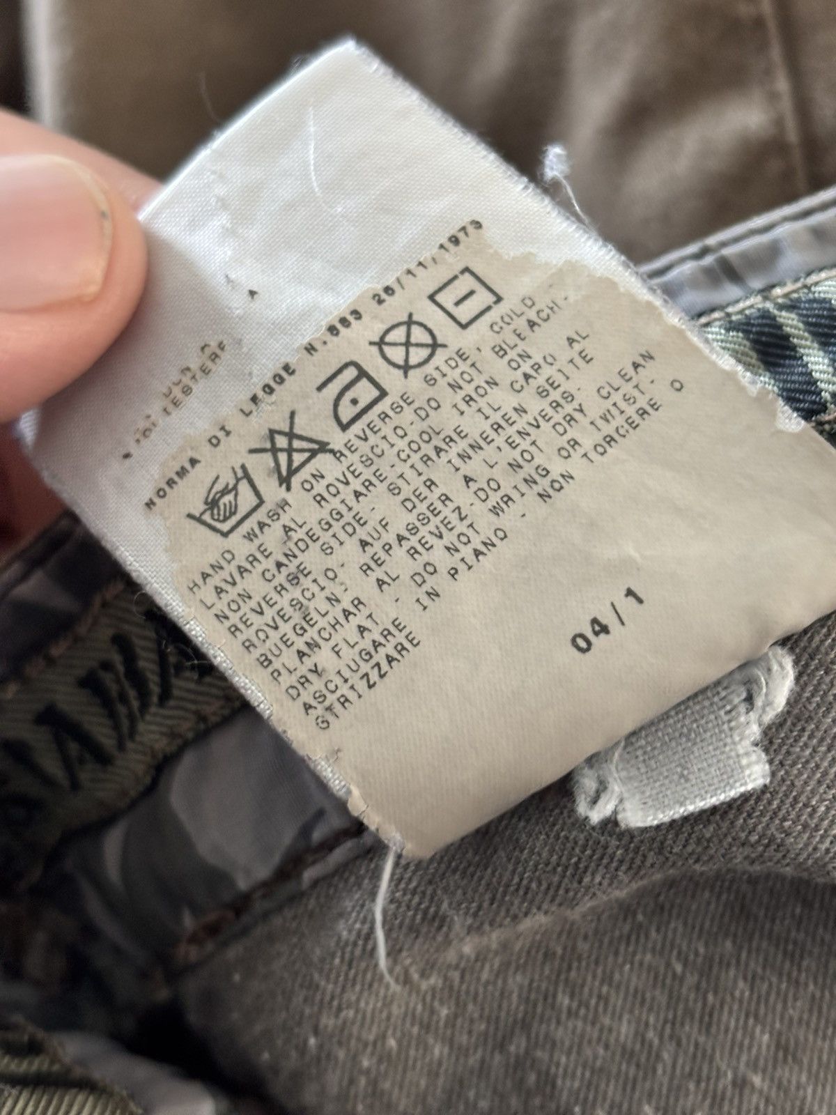 Dolce & Gabbana Ss03 brown dolce & gabbana cargo pants Size US 40 / EU 56 - 14 Thumbnail