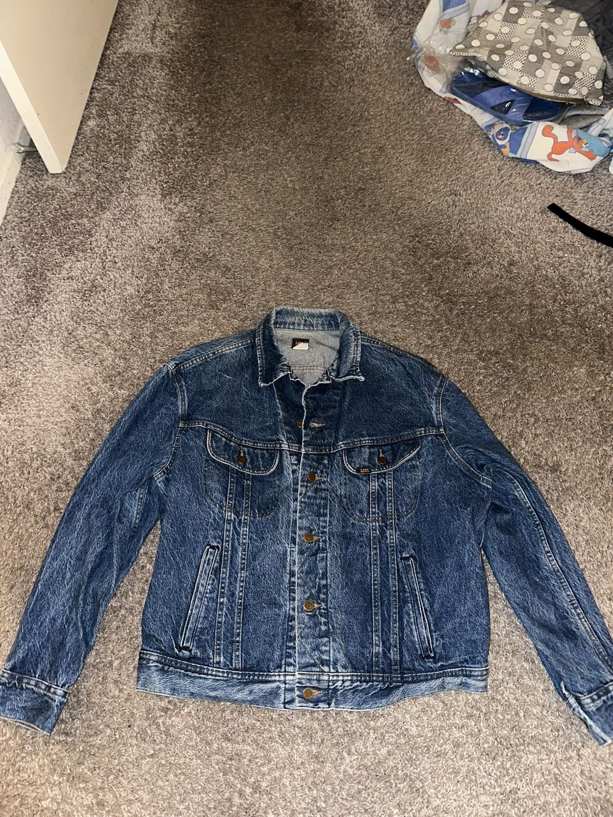 Lee Lee Type Storm Rider 3 Denim Jacket Hard Rock Cafe Size US XL / EU 56 / 4 - 1 Thumbnail