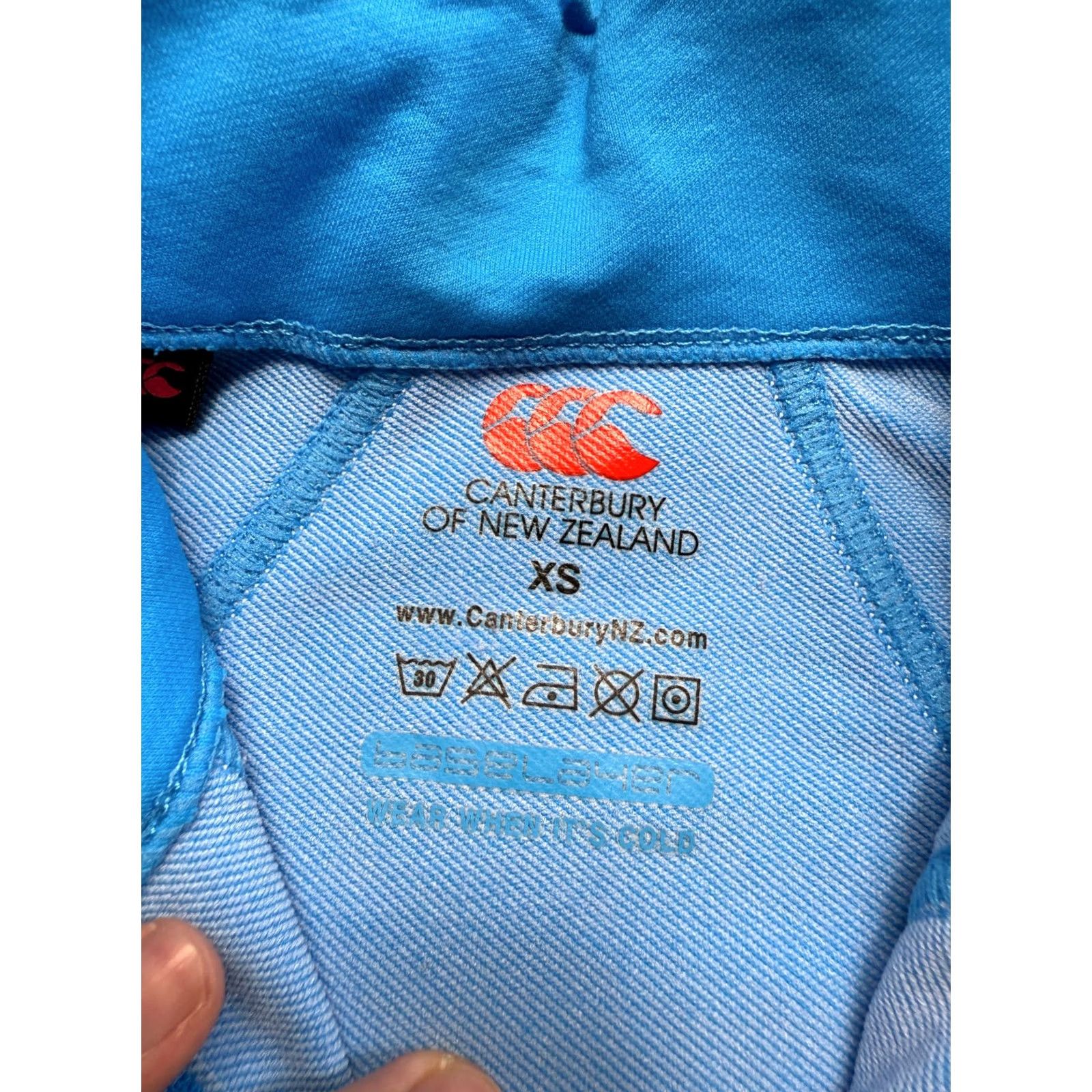 Vintage Canterbury baselayer blue training top womens XS size XS Adult Women Training Top Blue Canterbury Baselayer Activewear Gifted Details Size XS / US 0-2 / IT 36-38 - 5 Thumbnail