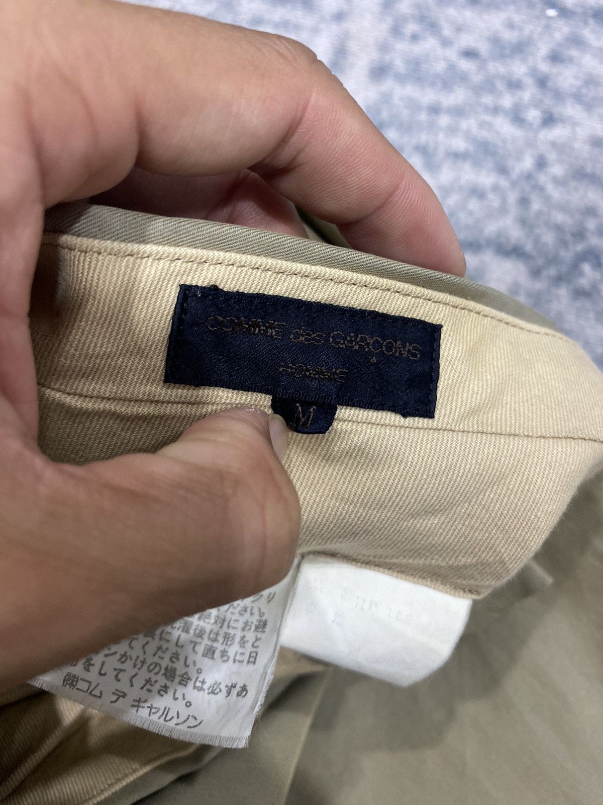 Comme des Garcons Homme Rare☠️ 1980 CDG HOMME Pleated Trousers Pants Designer Japan Size US 31 - 16 Thumbnail