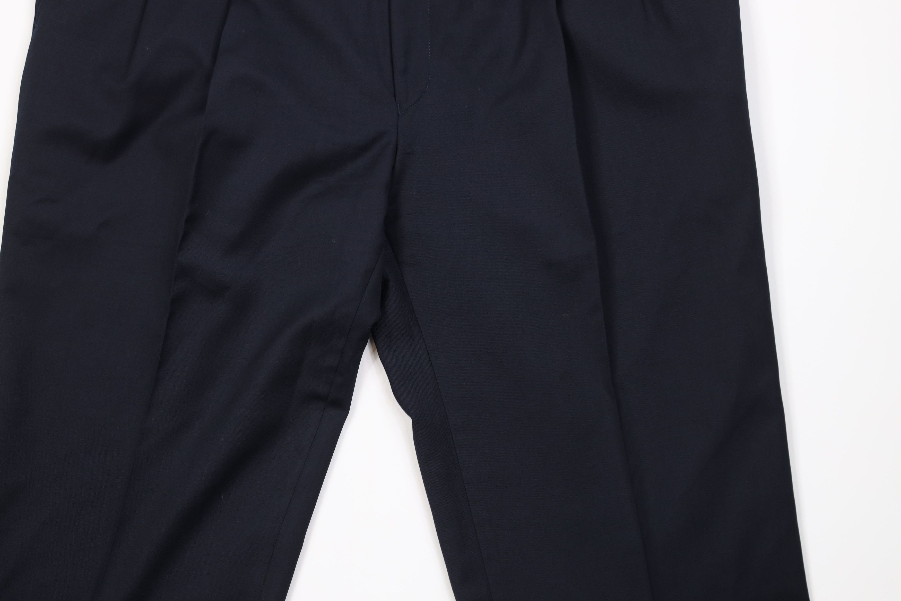 Jos. A. Bank Jos A Bank Traveler's 2 Piece Wool Suit Wedding Nav Size 44S - 11 Thumbnail