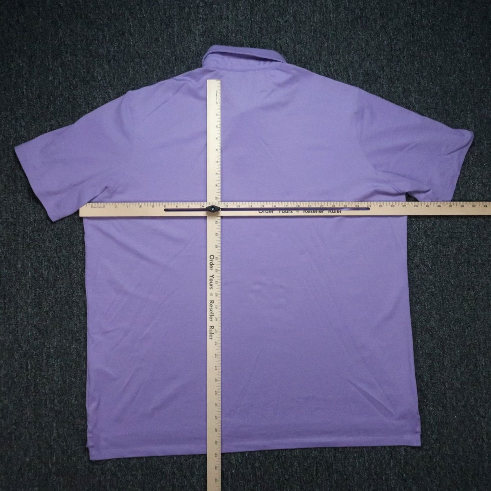 Vintage Greyson Polo Shirt Mens 2XL Purple Golf Polo Short Sleeve Athletic Breathable Lightweight Stretch Shirt Size US XXL / EU 58 / 5 - 6 Thumbnail