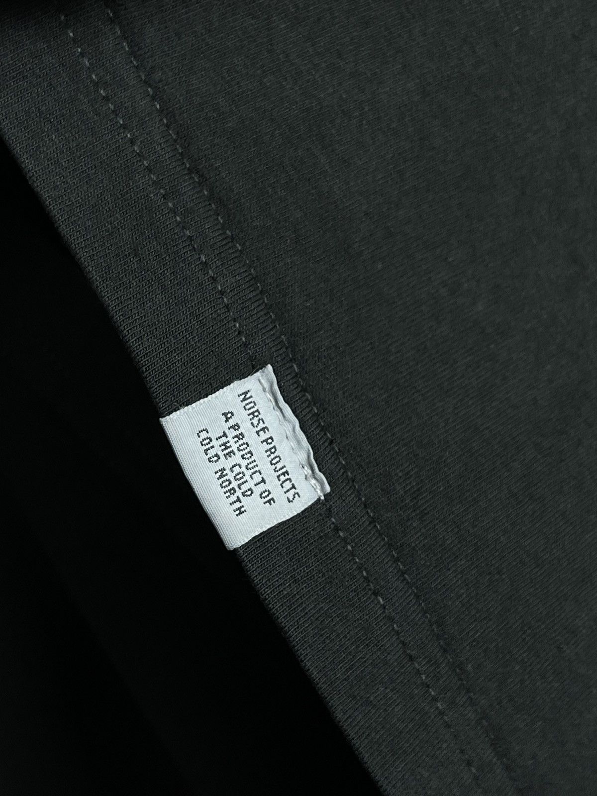 Norse Projects Norse Projects Black Sun Fade Organic Cotton T-Shirt Size L Size US L / EU 52-54 / 3 - 7 Thumbnail