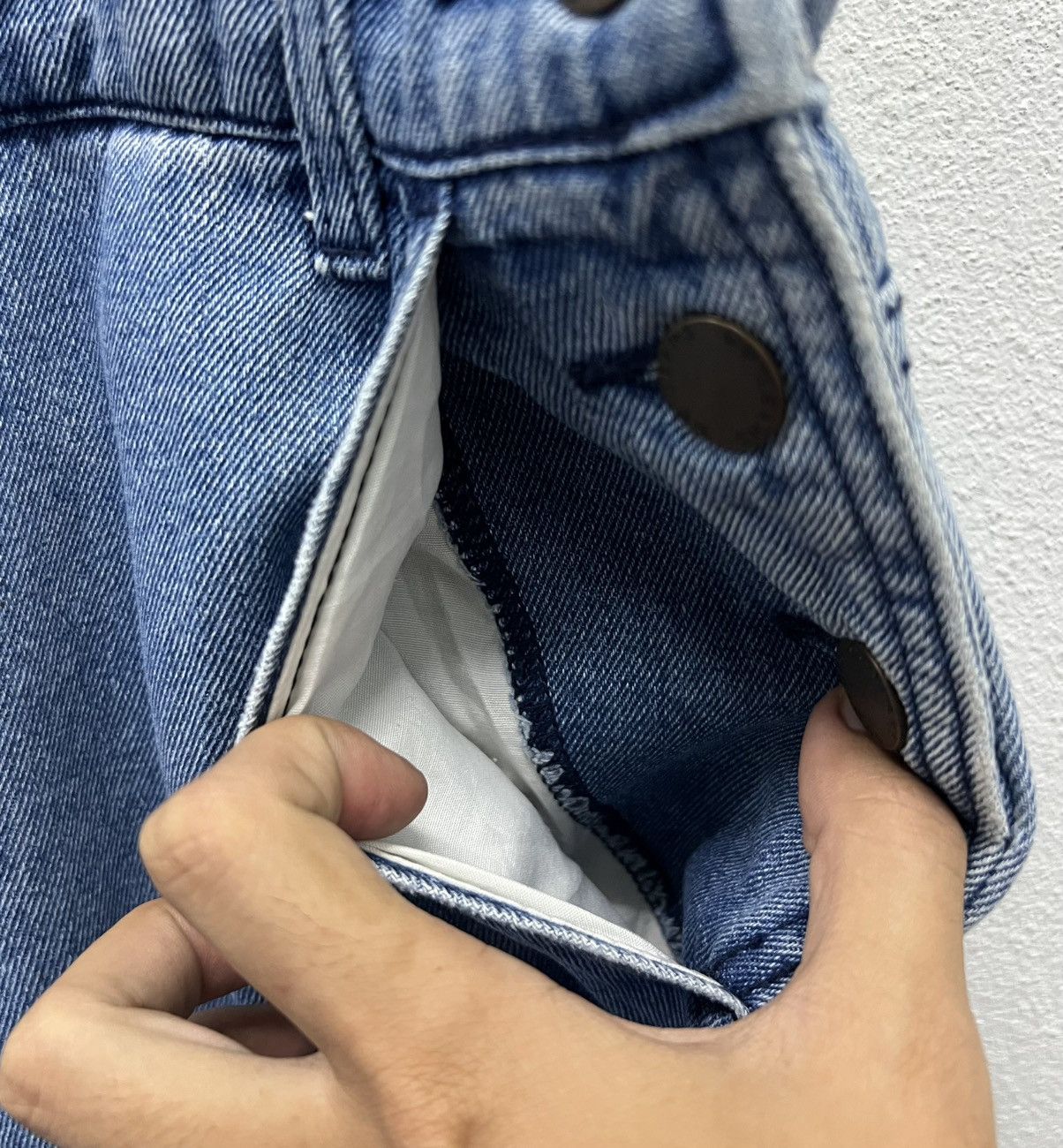 GU × Vintage GU Women’s Distressed Denim Overalls – Size M Size US 33 - 9 Thumbnail