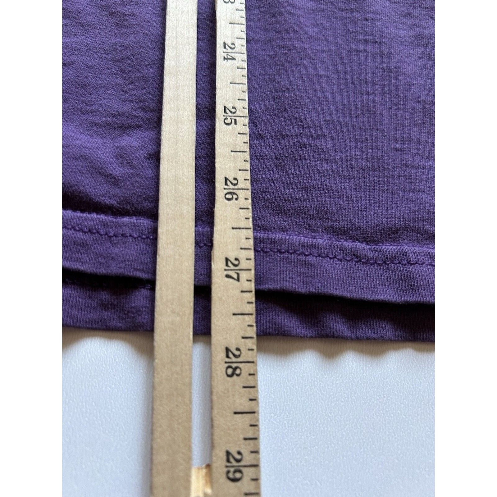 Nike × Vintage Vintage 90s Nike Swoosh T Shirt XL Faded Purple Made In USA Size US XL / EU 56 / 4 - 6 Thumbnail