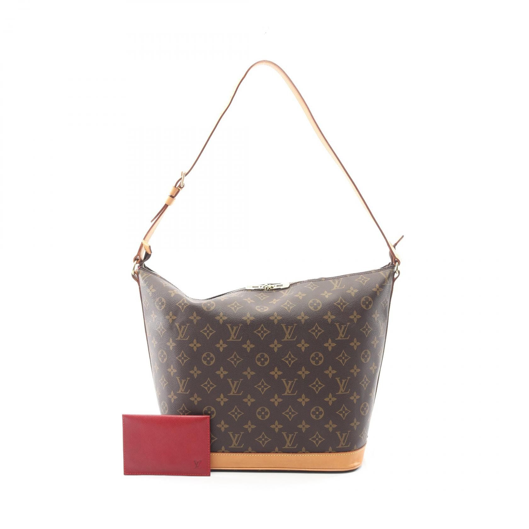 Louis Vuitton Louis Vuitton Louis Vuitton Amfar Three Vanity Star Monogram PVC Coated Canvas Leather Shoulder Bag Textile Shoulder Bag M47275 DUTY FREE for USA Size ONE SIZE - 1 Thumbnail