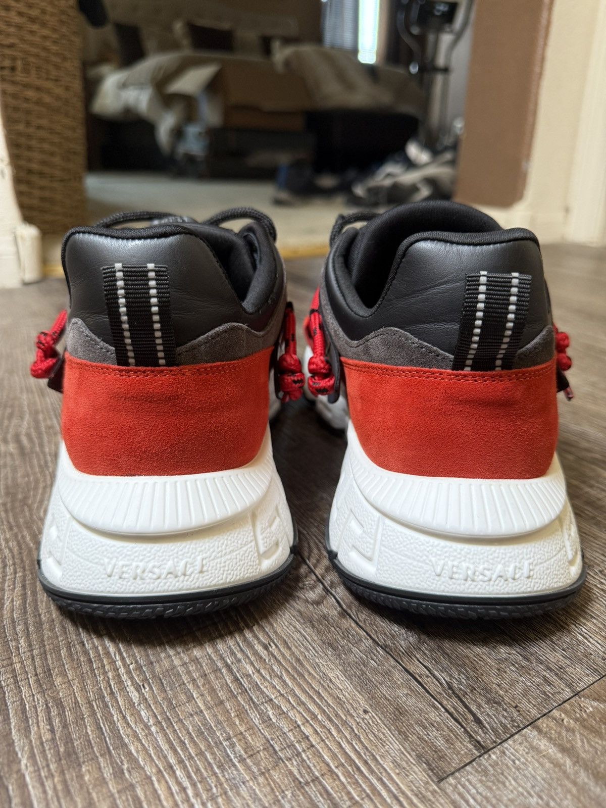 Versace VERSACE Trigreca V2 SNEAKER | Red/White | 44EU(11M) Size US 11 / EU 44 - 15 Thumbnail