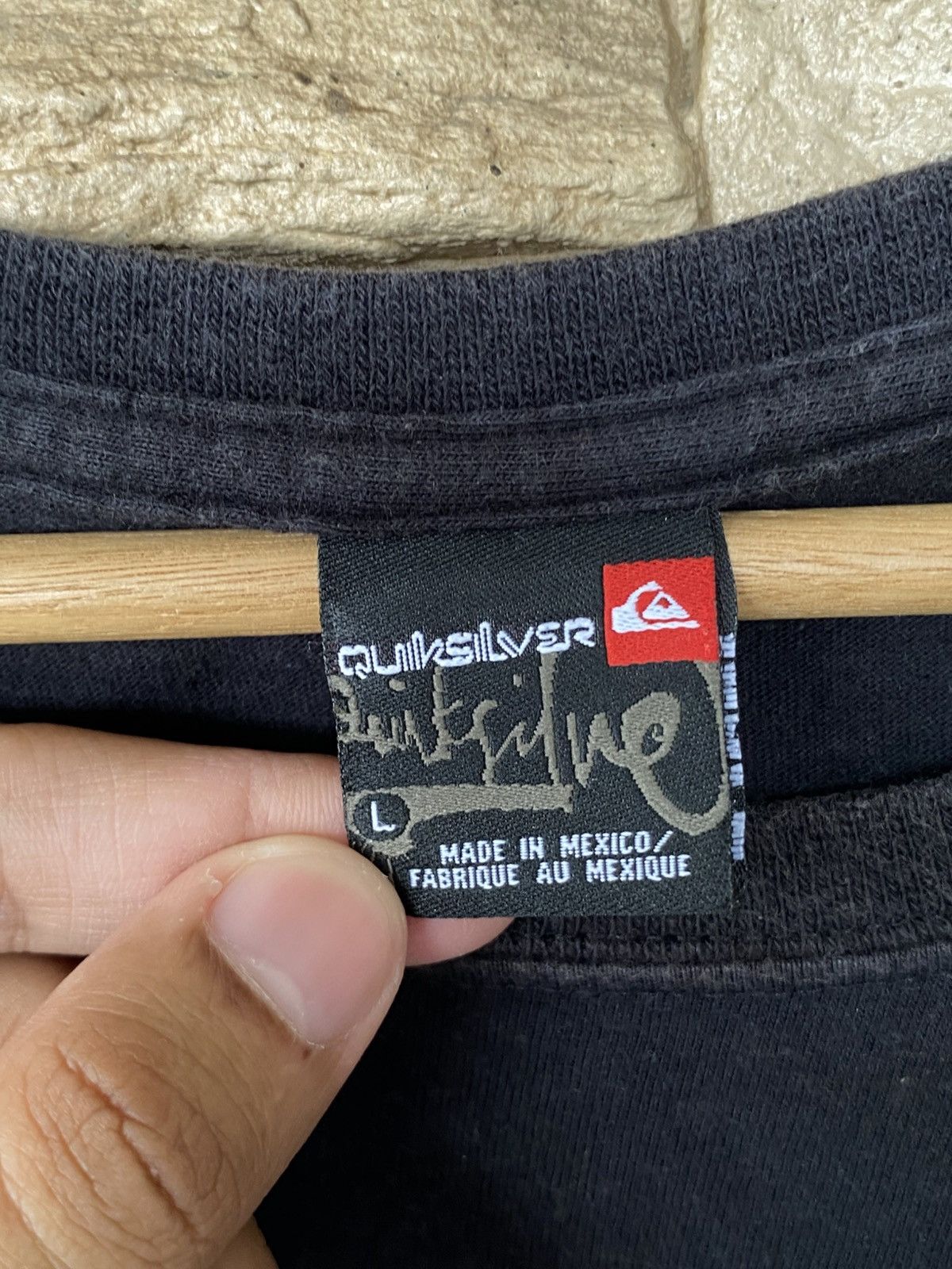 Quiksilver Vintage 2005 Quiksilver Surfing Tees Size US L / EU 52-54 / 3 - 5 Thumbnail