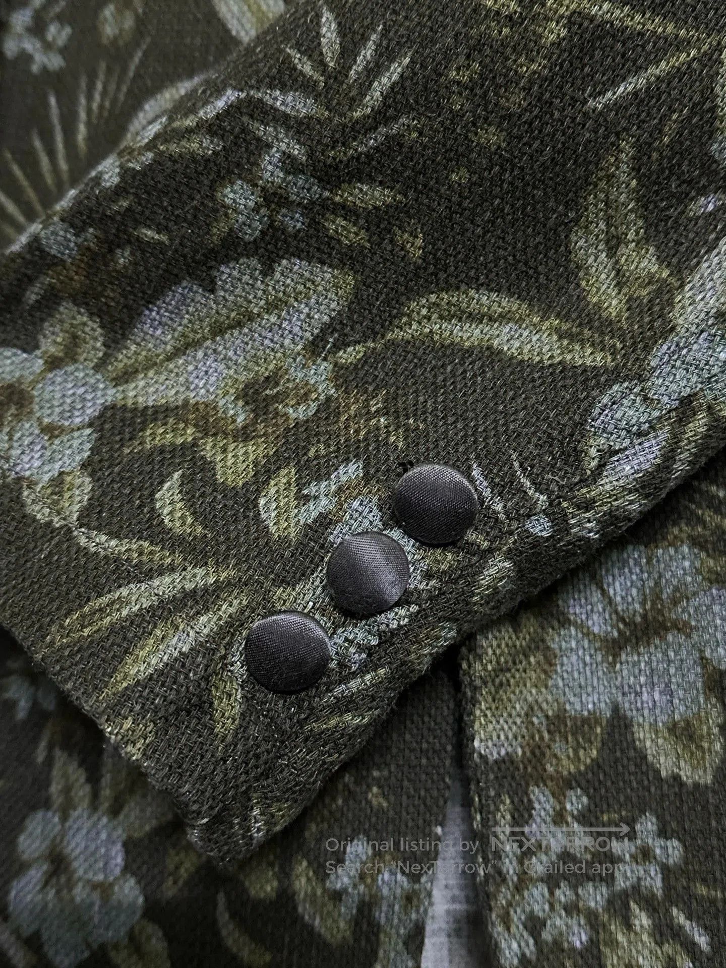 Needles Needles Floral Linen Jacket. Size US M / EU 48-50 / 2 - 4 Thumbnail