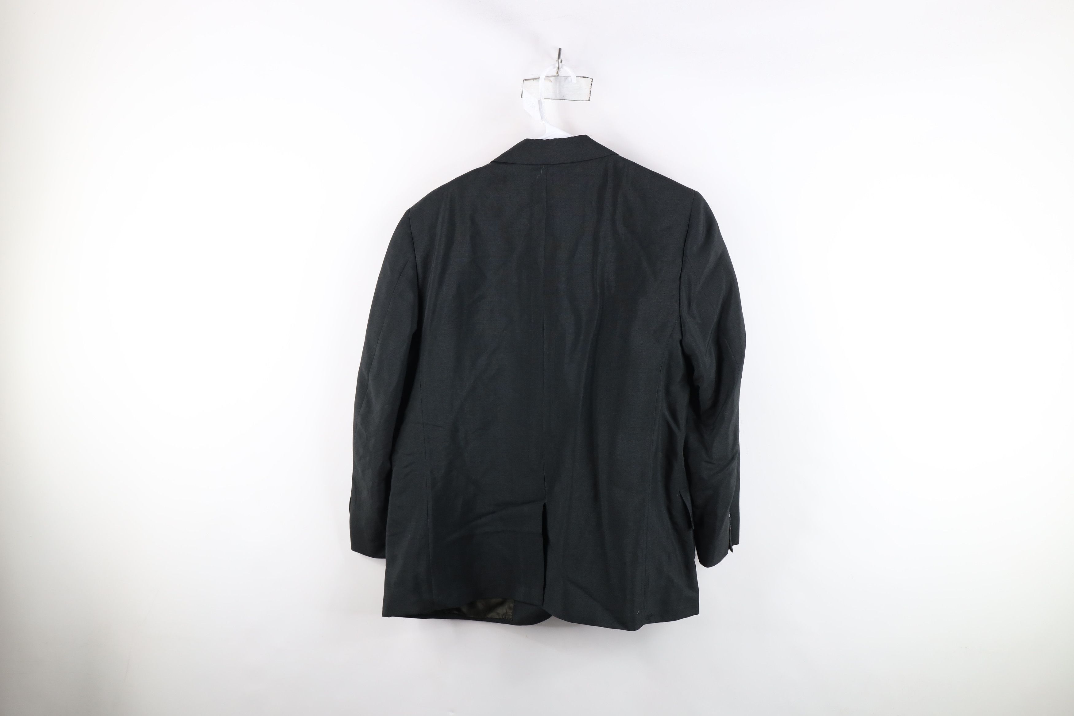 Vintage Vintage 60s Streetwear Suit Coat Blazer Jacket Dark Green Size US XL / EU 56 / 4 - 13 Thumbnail