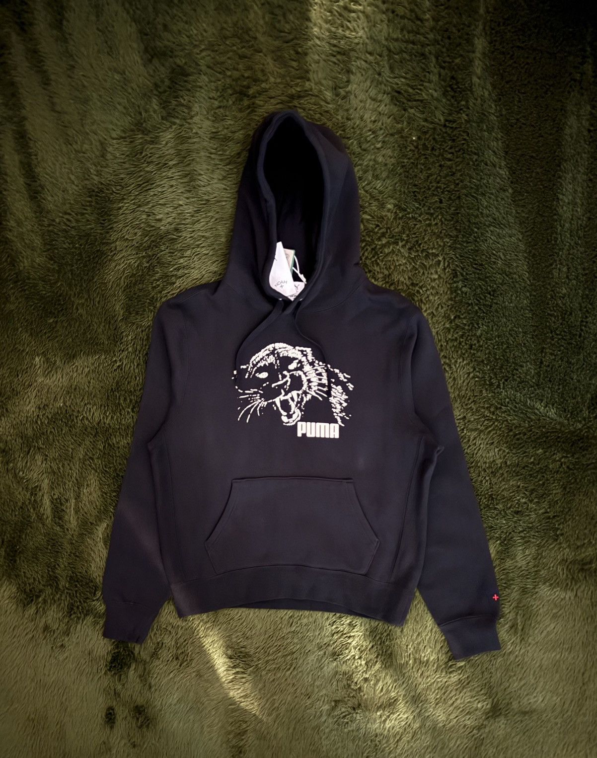 [M] NOAH x PUMA Heavyweight Graphic Logo Hoodie — Black