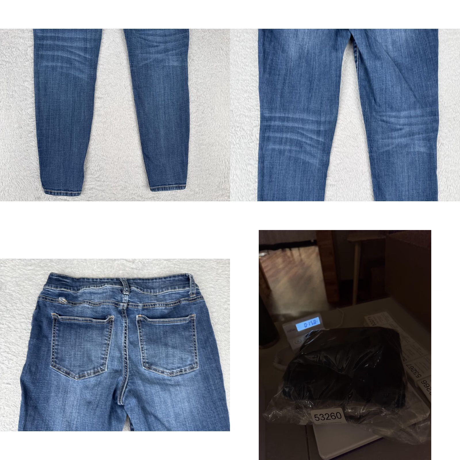 Vintage Maurices Jeans Womens M Blue Skinny Mid Rise Slim Fit Stretch Denim Medium Wash 90s City Womens Size 32" / US 10 / IT 46 - 10 Thumbnail