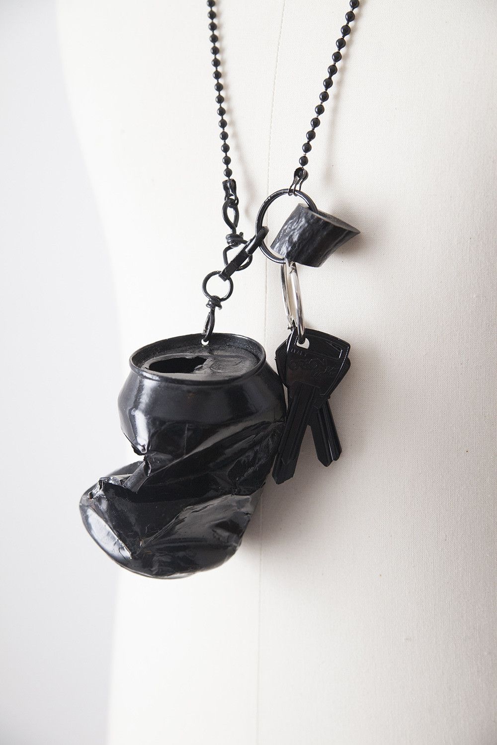 Raf Simons SS03 Consumed crushed can necklace Size ONE SIZE - 3 Thumbnail