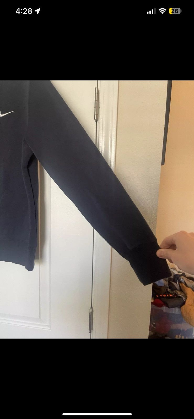 Nike Nike Vintage Sweatshirt Y2K Drill Swoosh Logo Medium Size US M / EU 48-50 / 2 - 5 Thumbnail