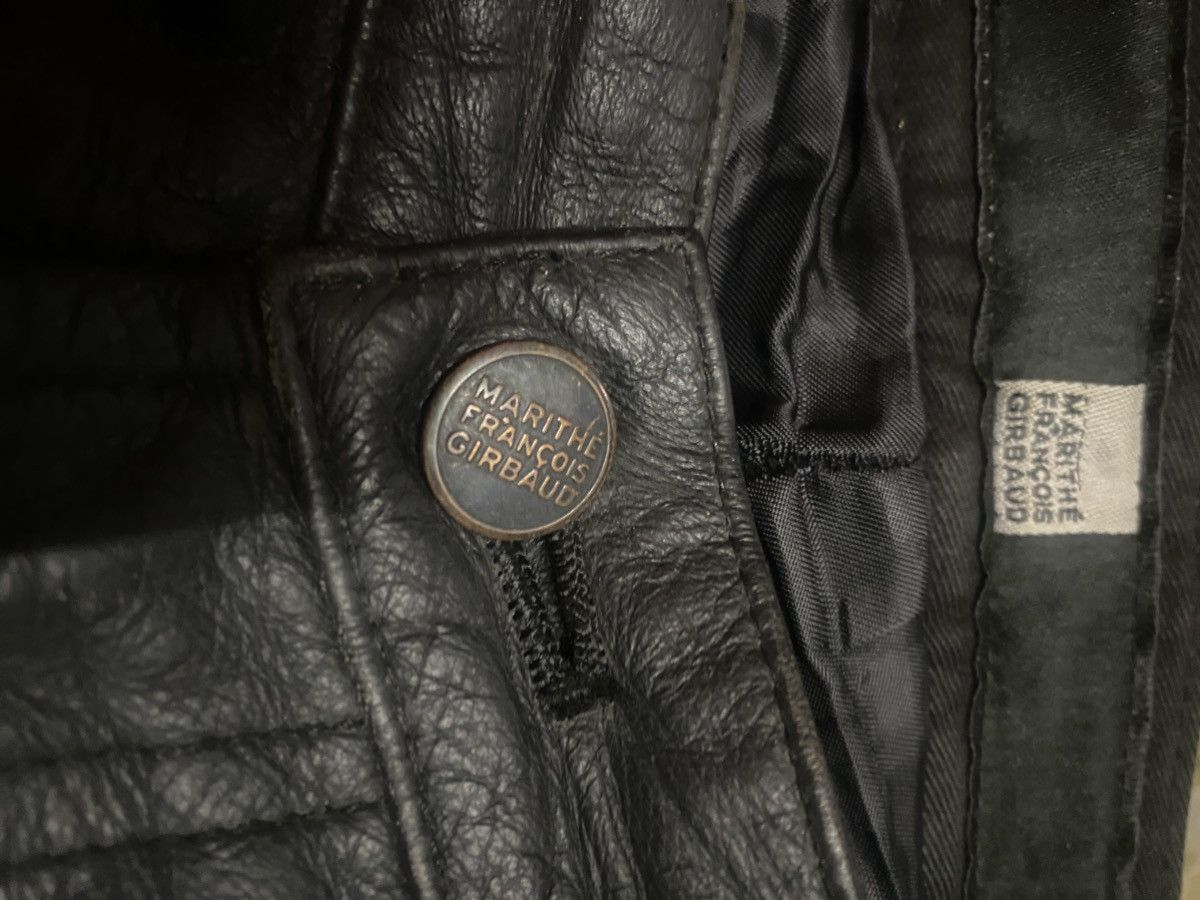 Marithe + Francois Girbaud Marithe Francios Girbaud Rocker style leather pants Size US 34 / EU 50 - 3 Thumbnail