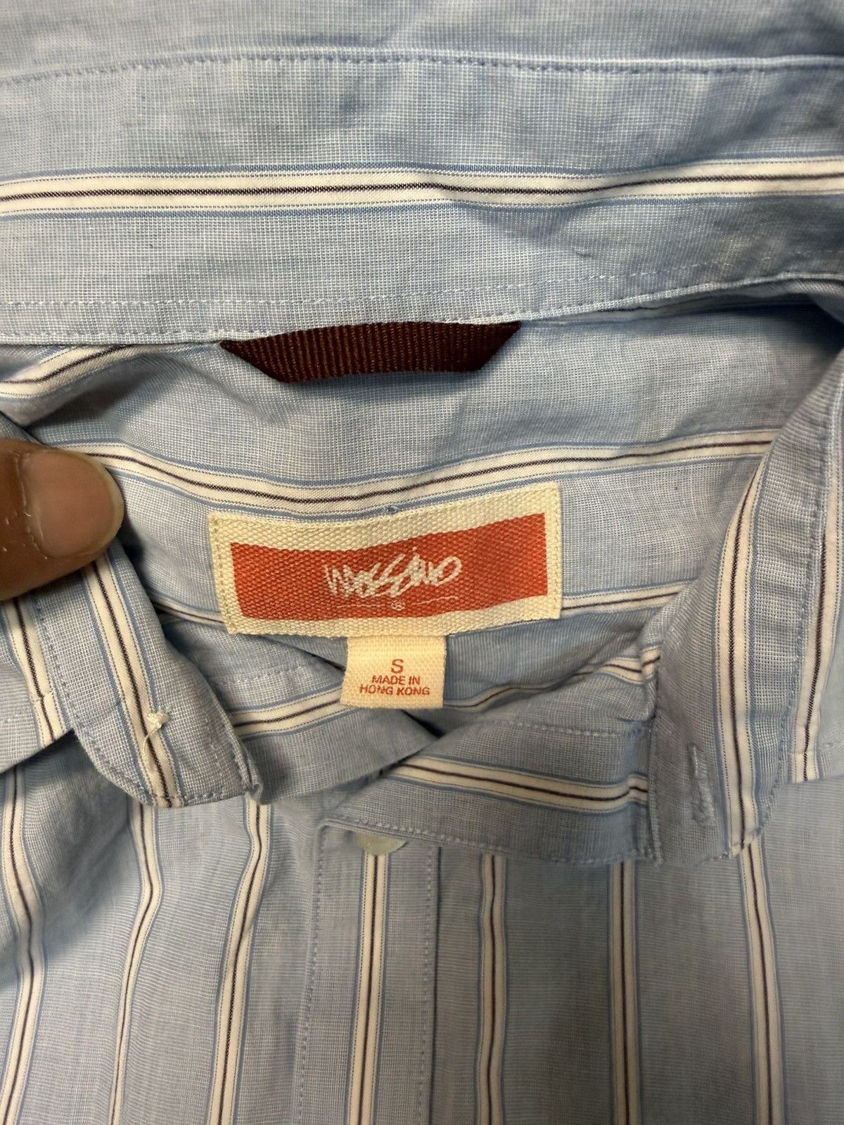 Mossimo Vintage Light Blue Mossimo Shirt Size US S / EU 44-46 / 1 - 5 Thumbnail